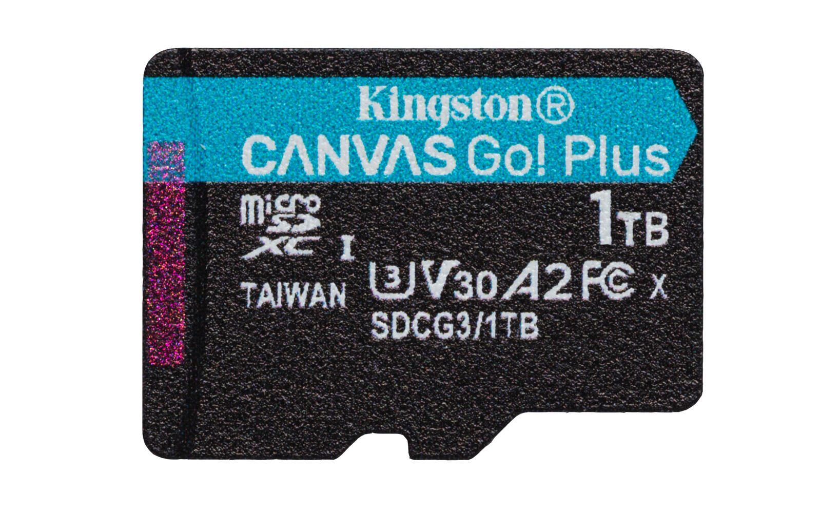 Kingston Canvas Go Plus Speicherkarte 1 TB, mit Adapter