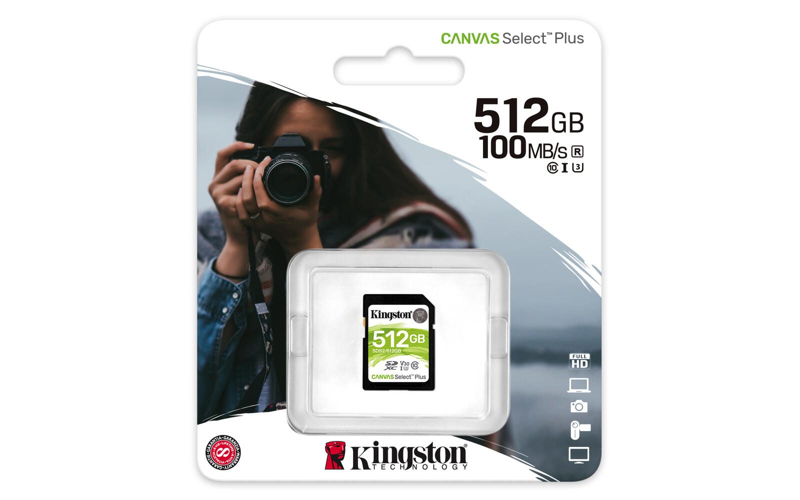 Kingston Canvas Select Plus Speicherkarte 512 GB