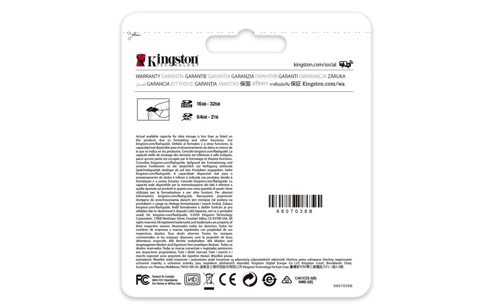 Kingston Canvas Go Plus Speicherkarte 1 TB