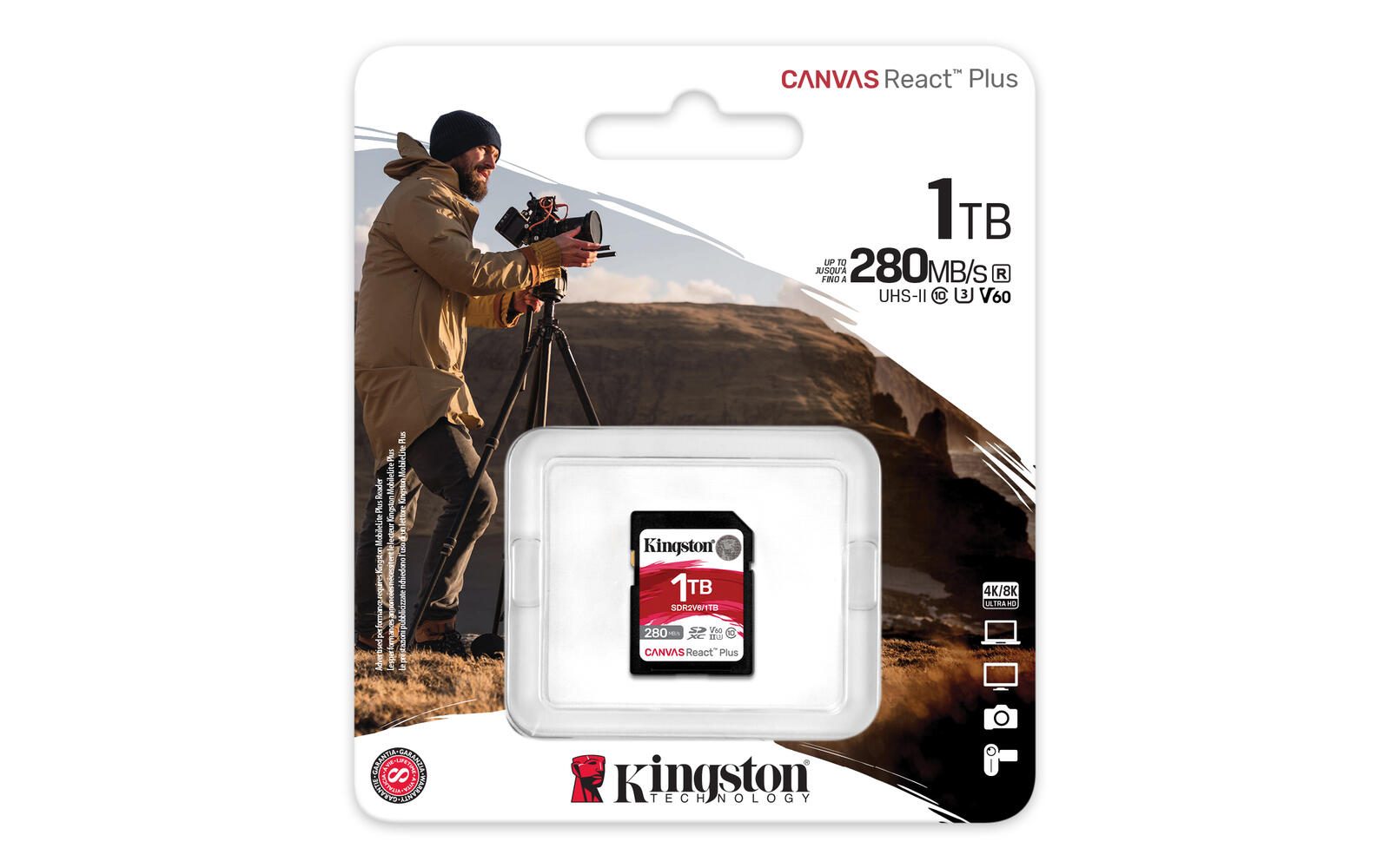 Kingston Canvas React Plus Speicherkarte 1 TB