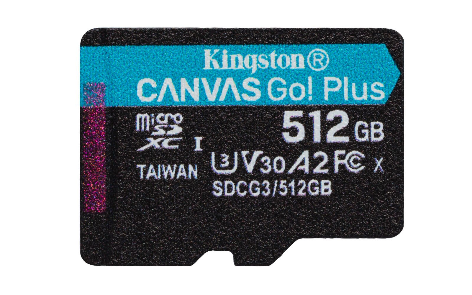 Kingston Technology 512GB microSDXC Canvas Go Plus 170R A2 U3 V30 Speicherkarte + Adapter Speicherkarte 512 GB
