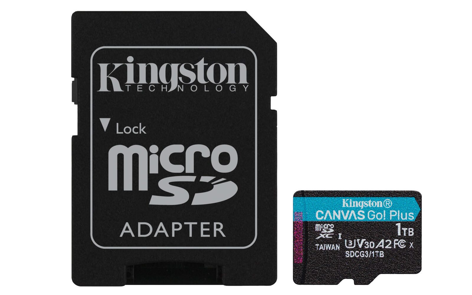 Kingston Canvas Go Plus Speicherkarte 1 TB, mit Adapter