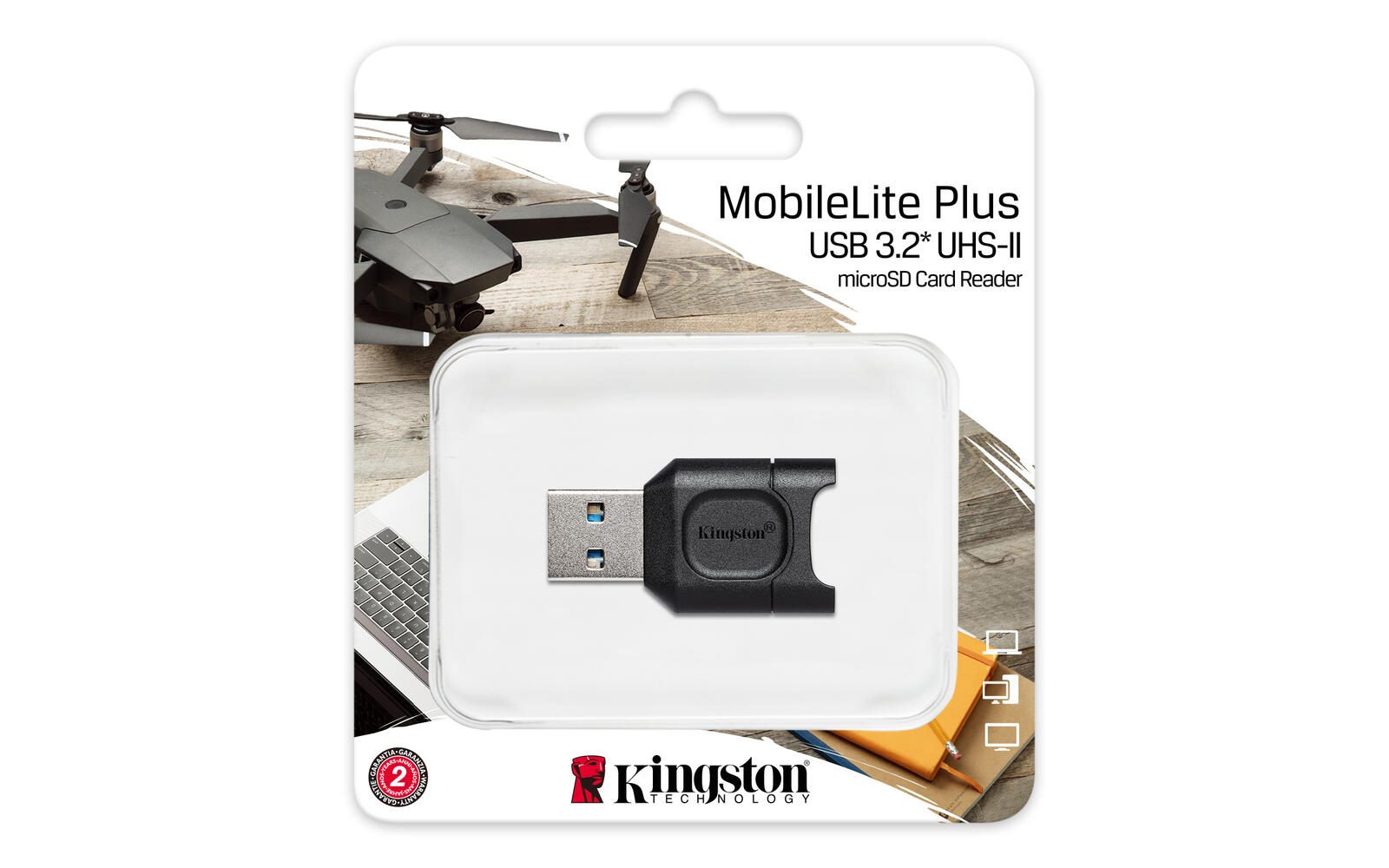 Kingston MobileLite Plus microSD Kartenleser - USB 3.2 Gen 1