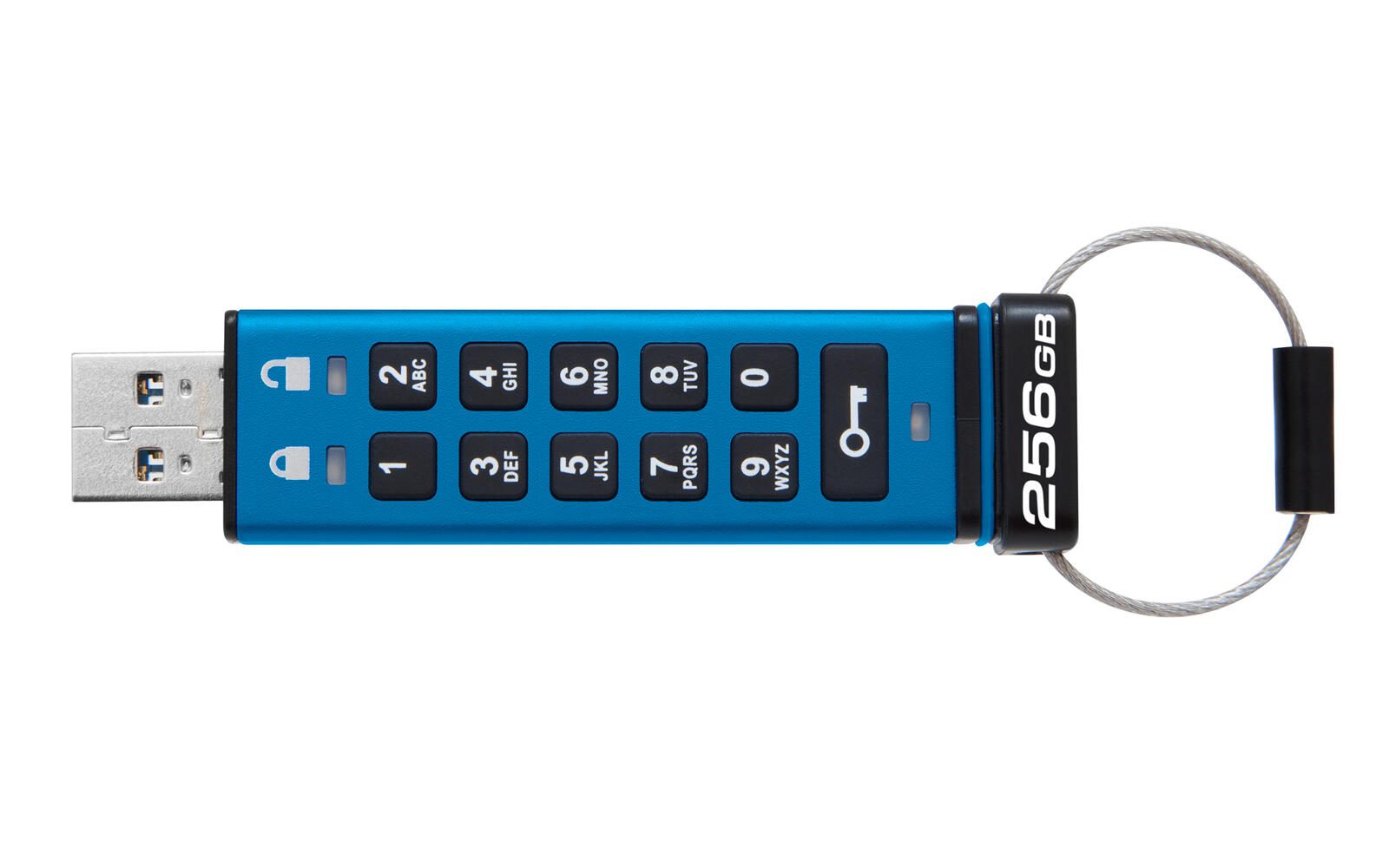 Kingston IronKey Keypad 200 - USB-Stick - 256 GB