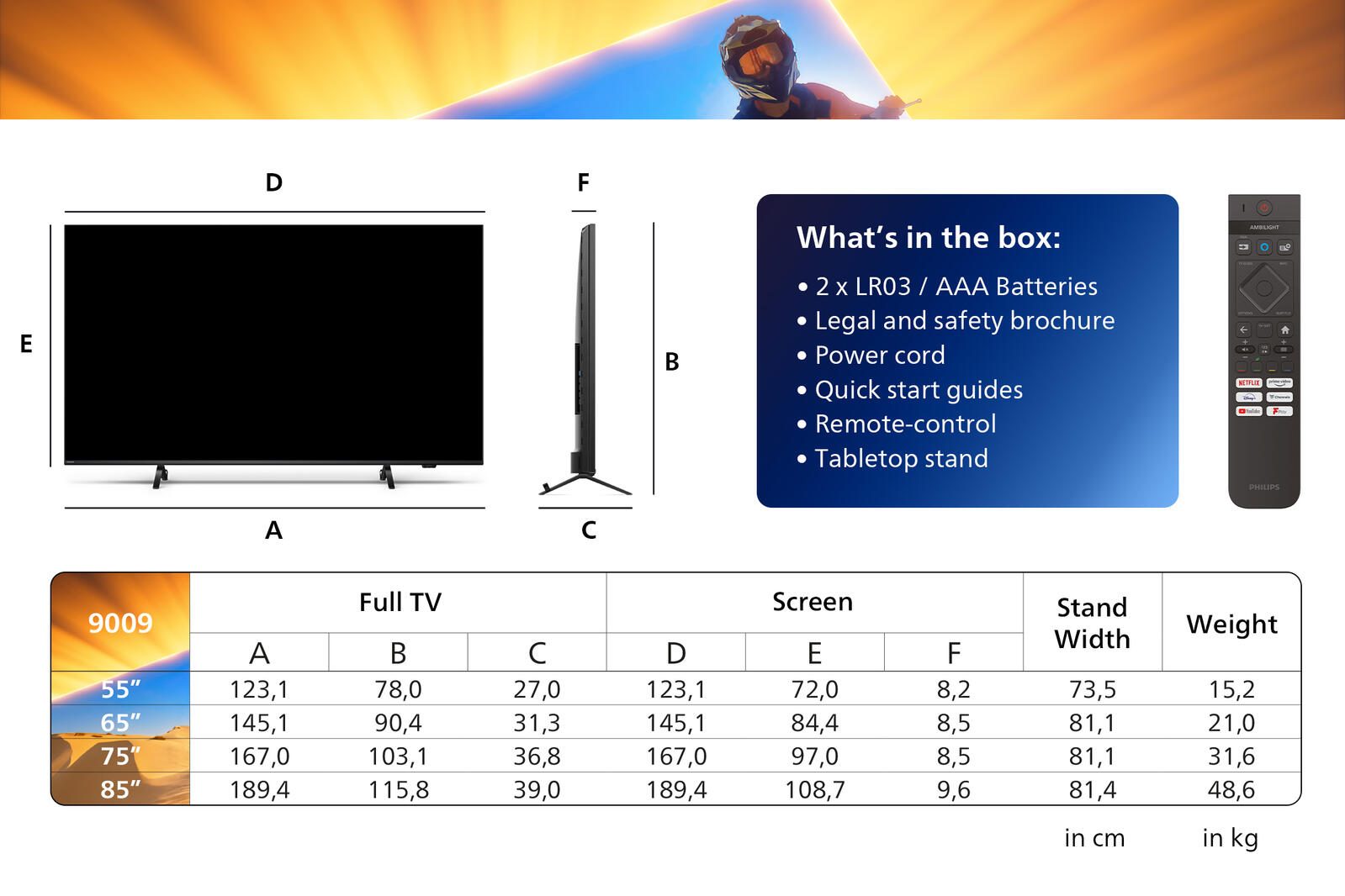 Philips 75PML9009/12 4K Ultra HD Smart-TV 190,5 cm (75')