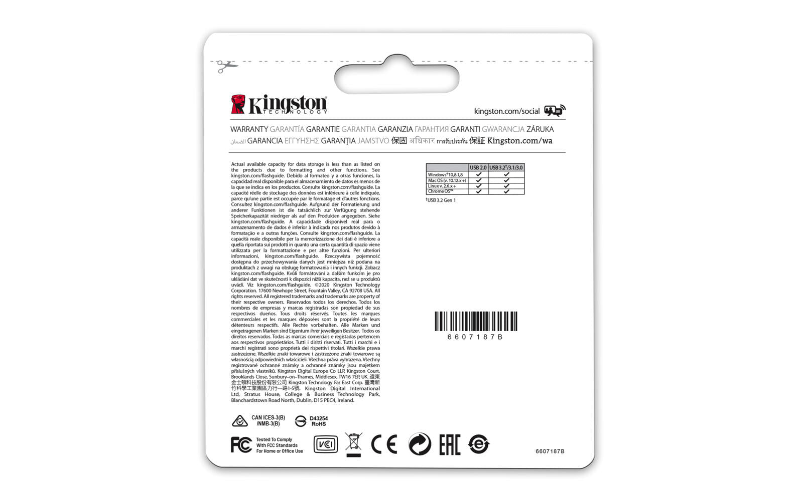 Kingston DataTraveler Micro USB-Stick 256 GB