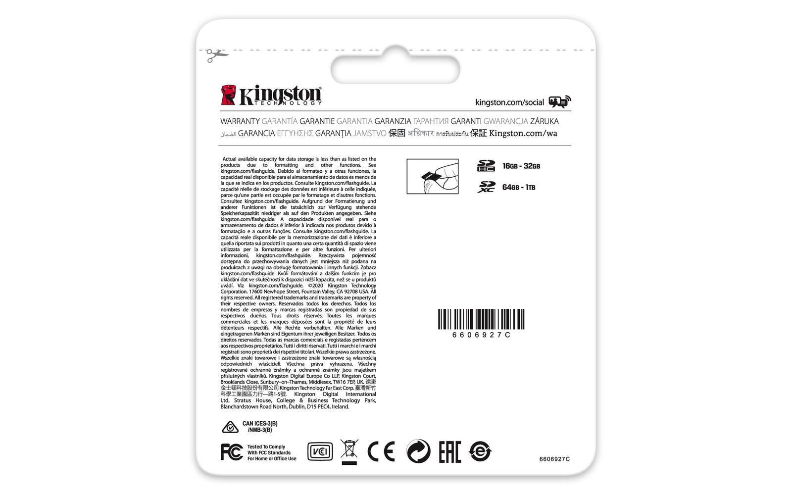 Kingston Canvas Select Plus Speicherkarte 128 GB