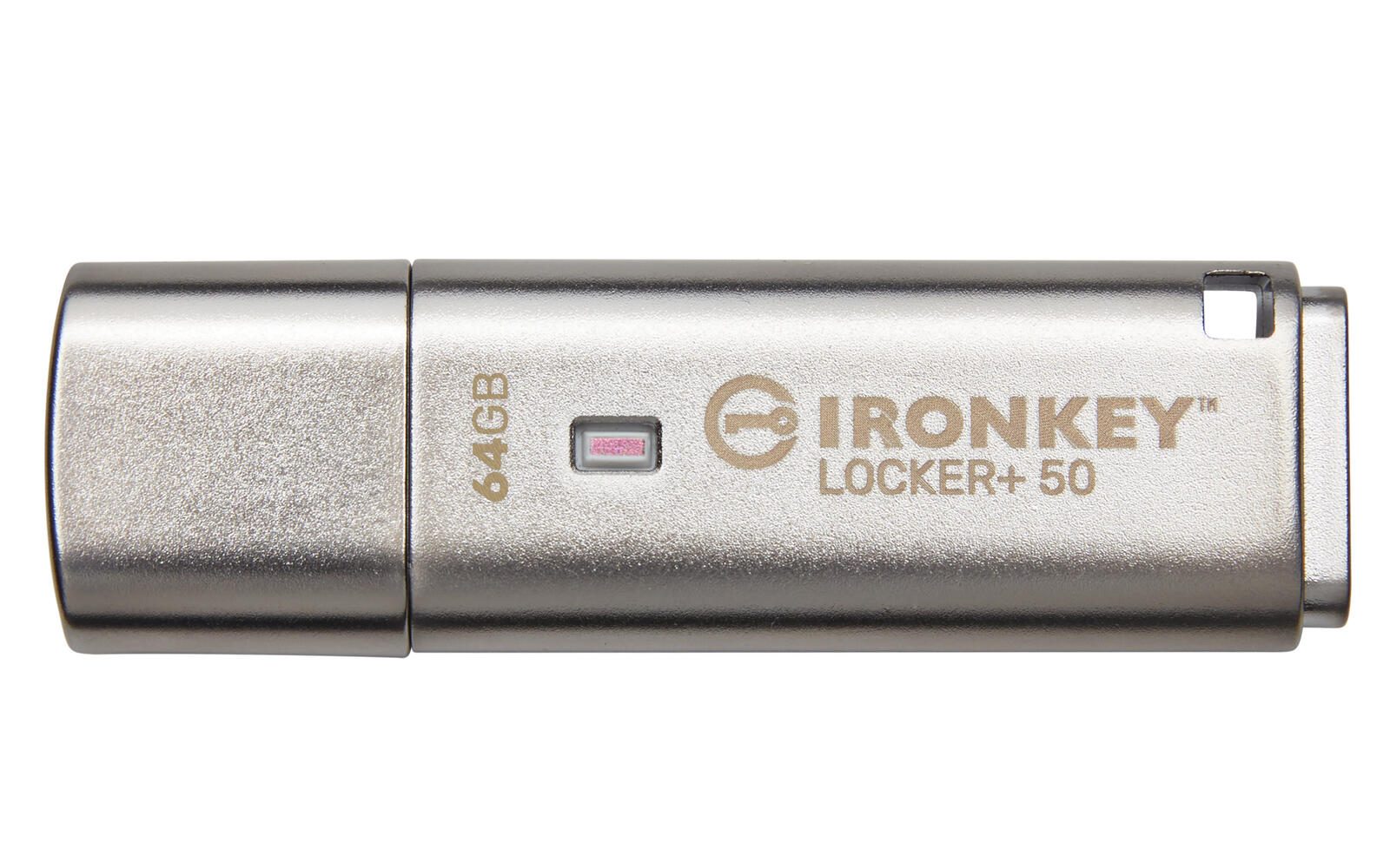 Kingston IronKey Locker+ 50 USB-Stick 64 GB