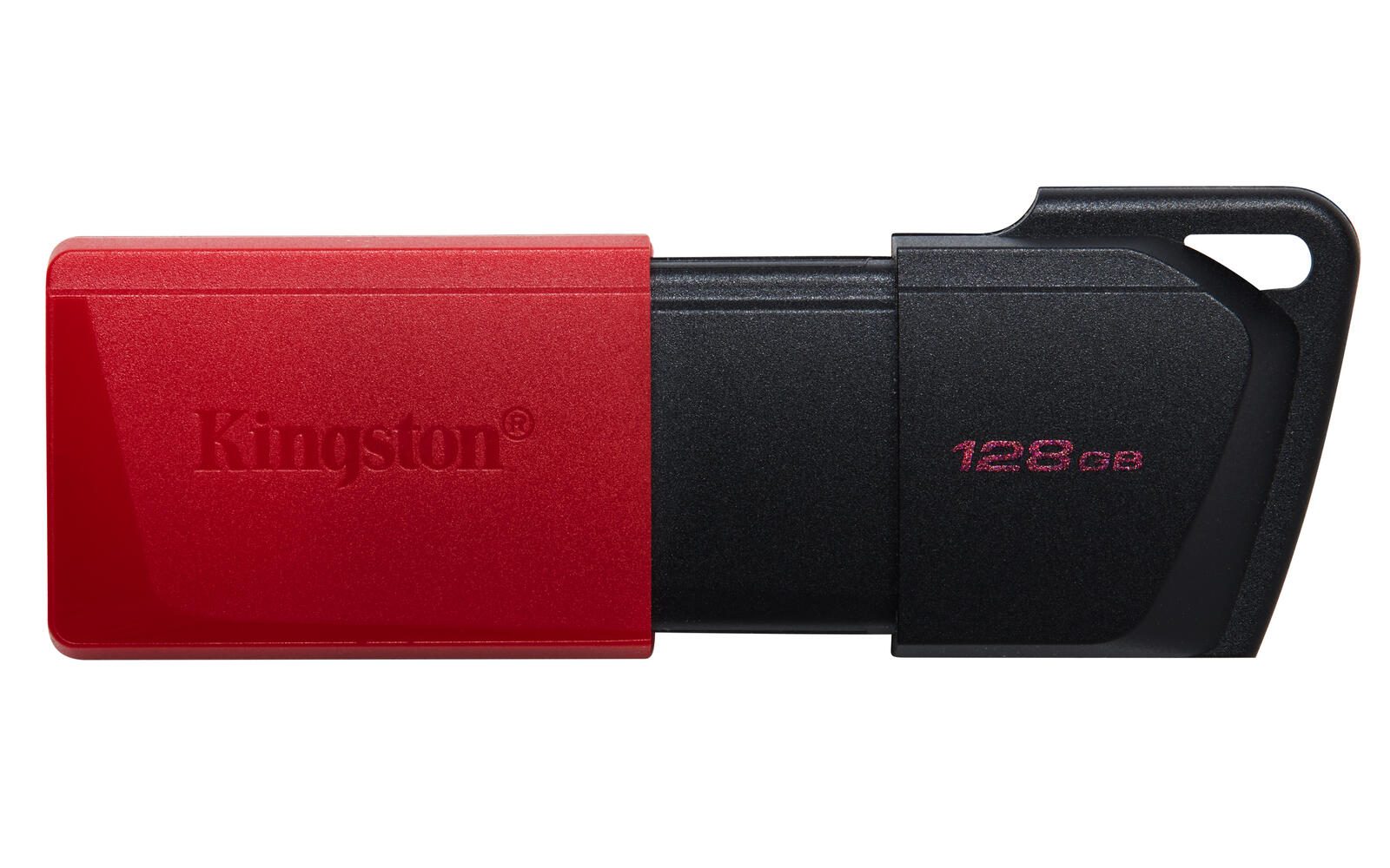 Kingston DataTraveler Exodia M USB-Stick 128 GB, Schwarz/Rot