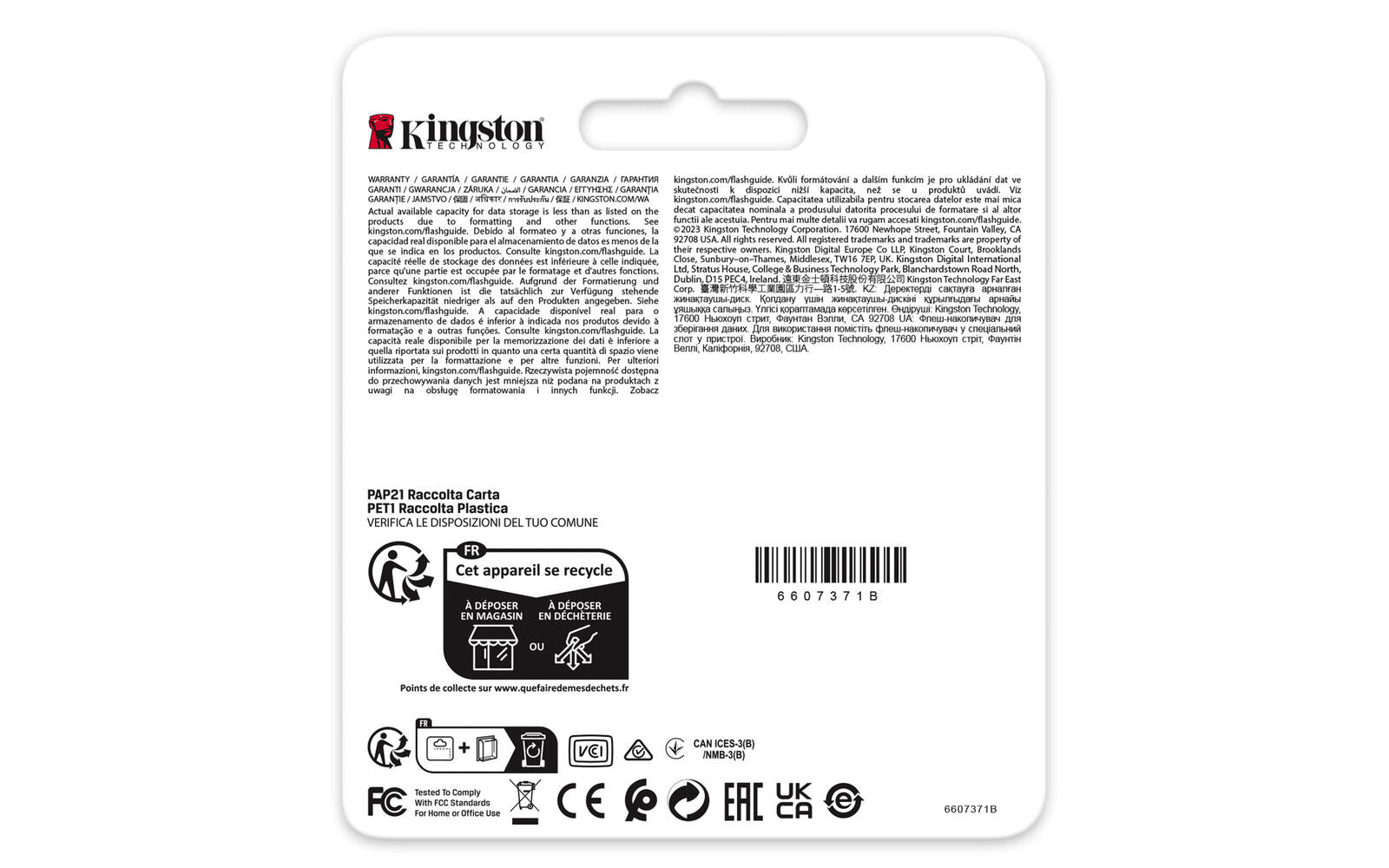Kingston Technology 8G SDHC Industrial pSLC Speicherkarte 8 GB