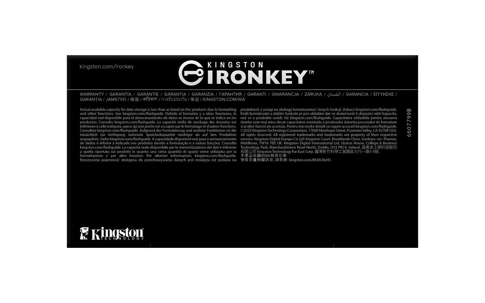 Kingston IronKey D500S USB-Stick 128 GB