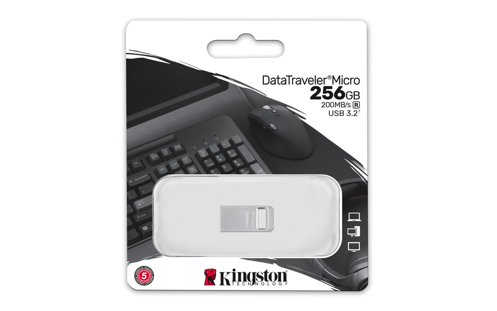 Kingston DataTraveler Micro USB-Stick 256 GB
