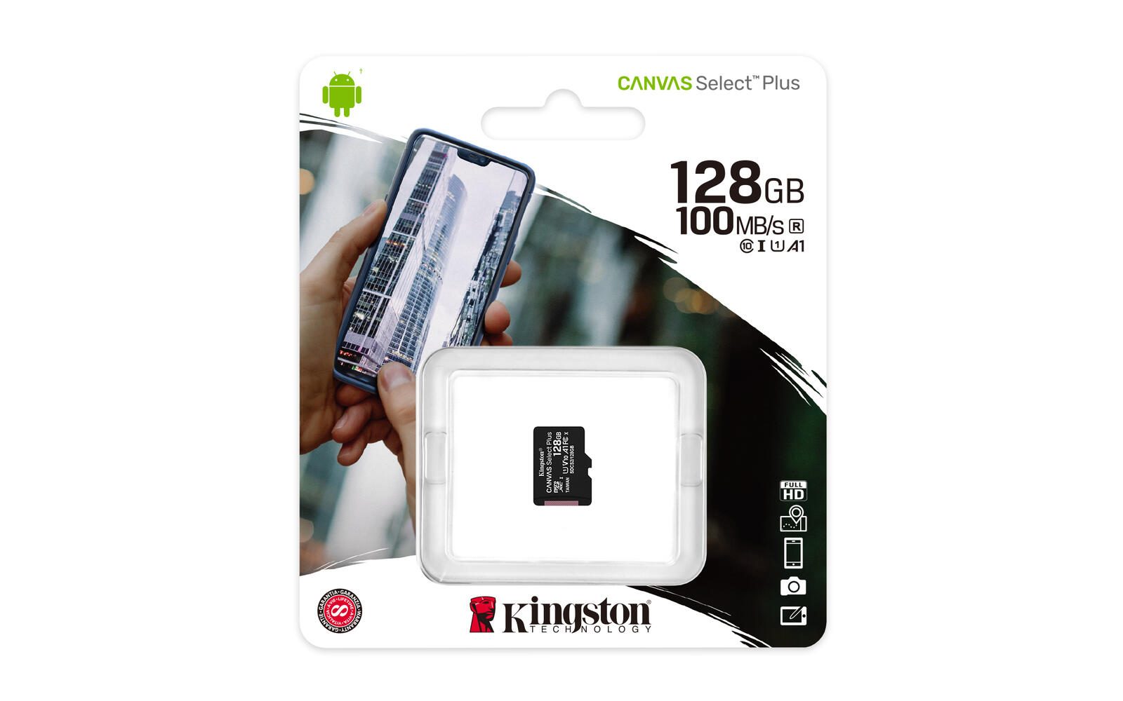 Kingston Canvas Select Plus Speicherkarte 128 GB