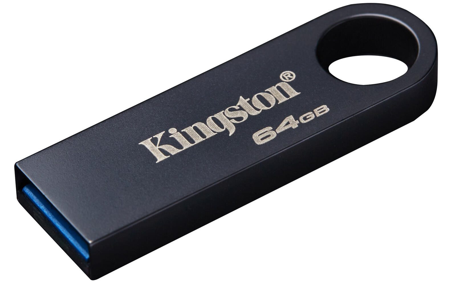 Kingston DataTraveler SE9 G3 USB-Stick 64 GB - Dunkles Nickel