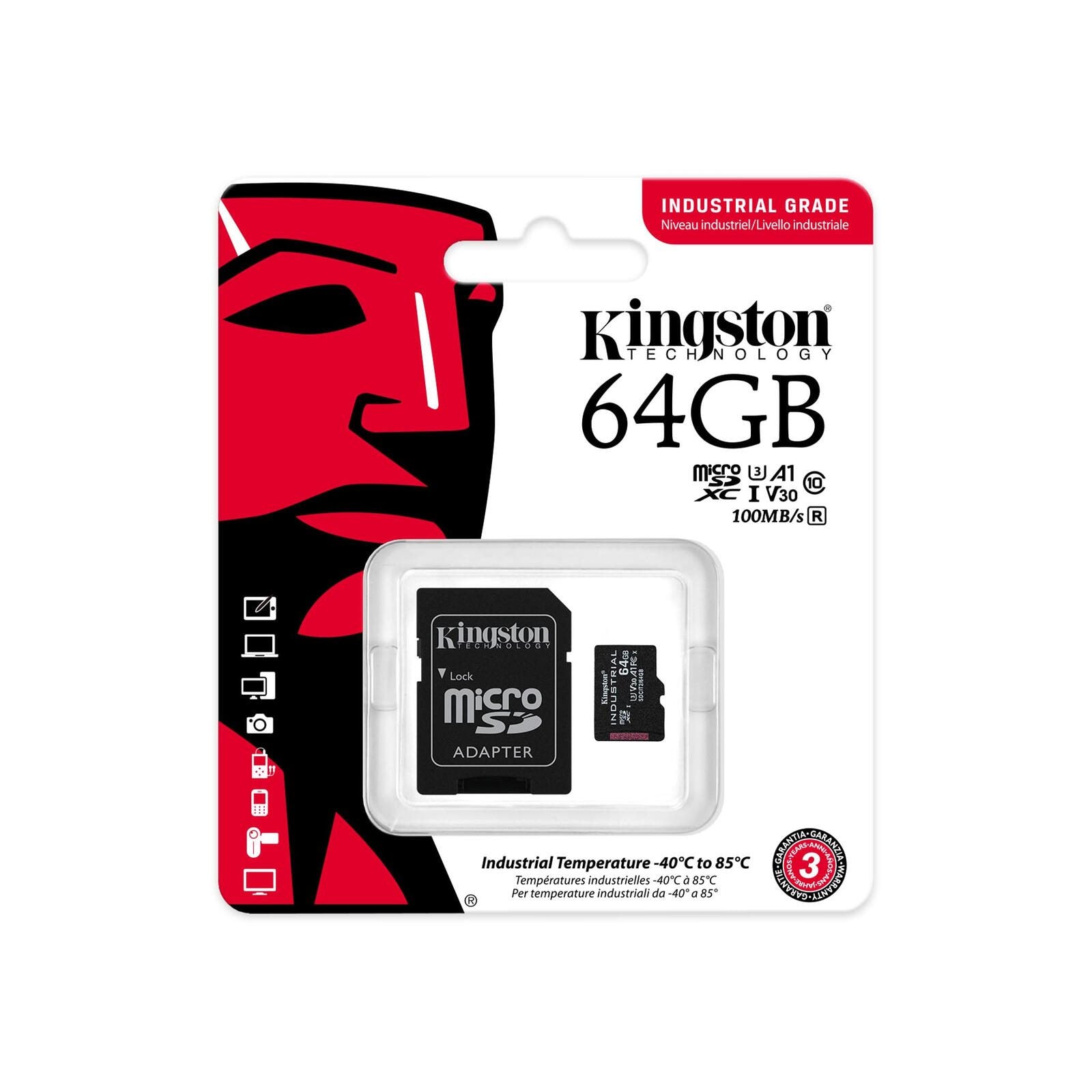 Kingston Technology Industrial Speicherkarte 64 GB