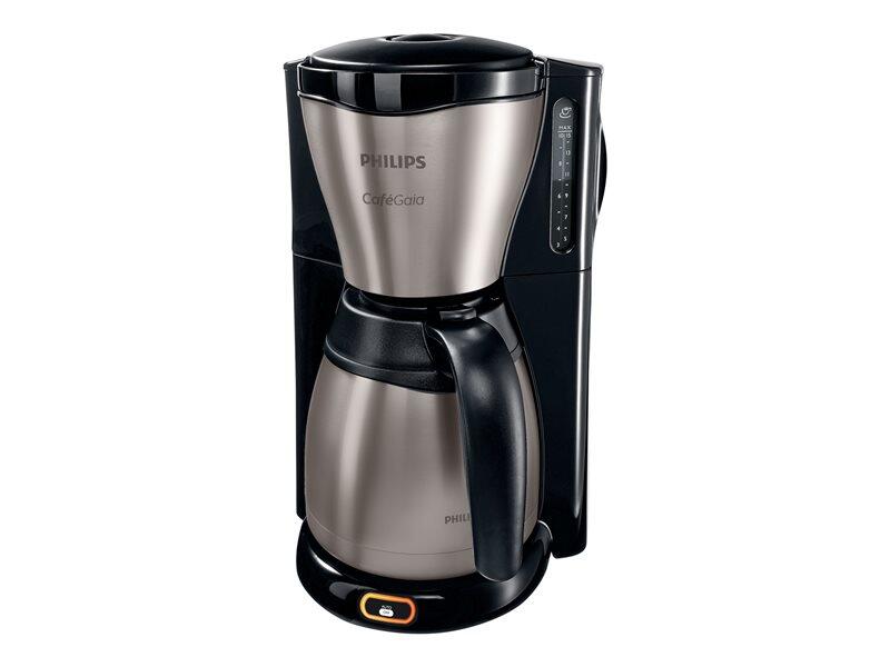 Philips Café Gaia HD7548 - Kaffeemaschine - Metall/Schwarz