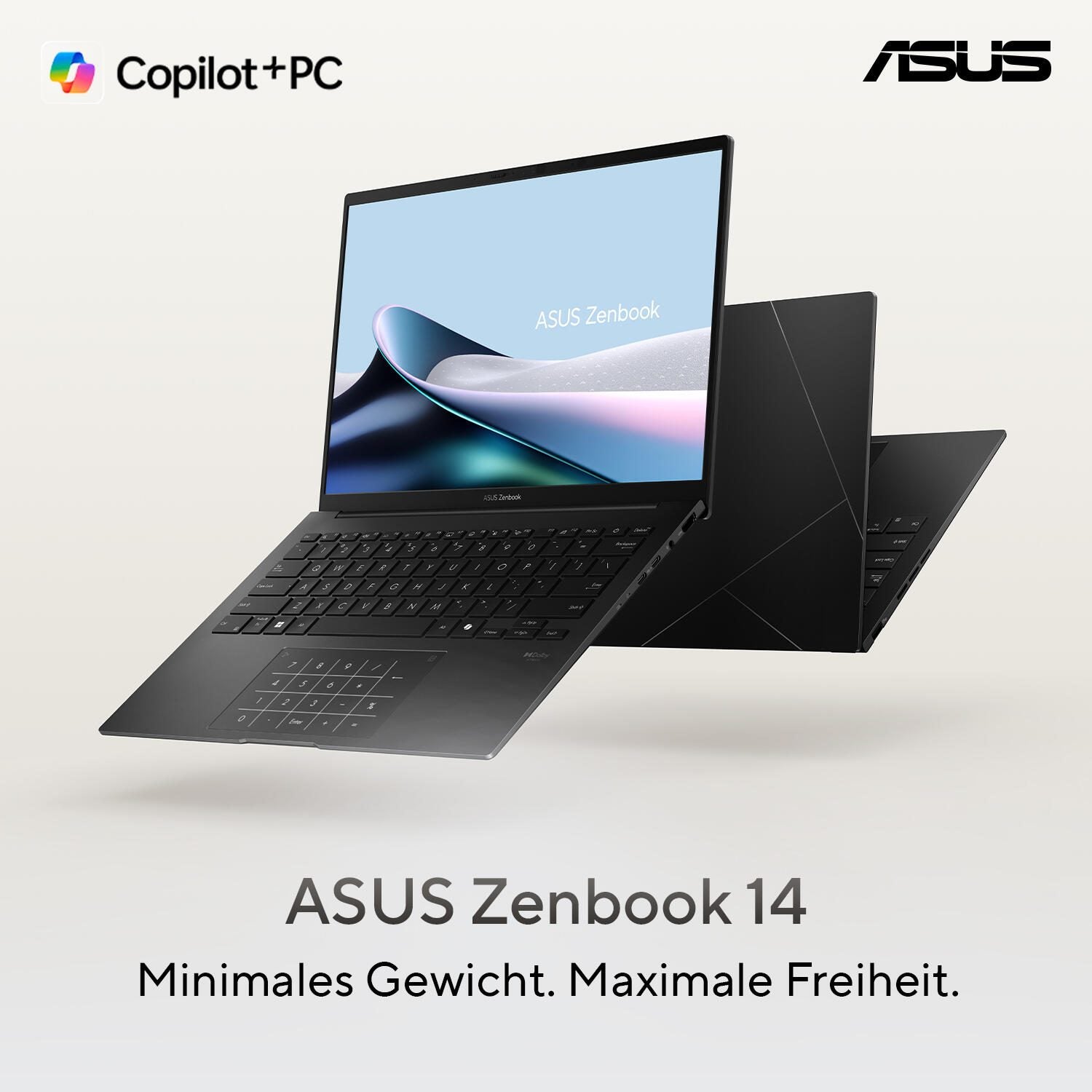 ASUS Zenbook 14 UM3406KA-QD139W AMD Ryzen AI 7 350 Notebook 35,6 cm (14')