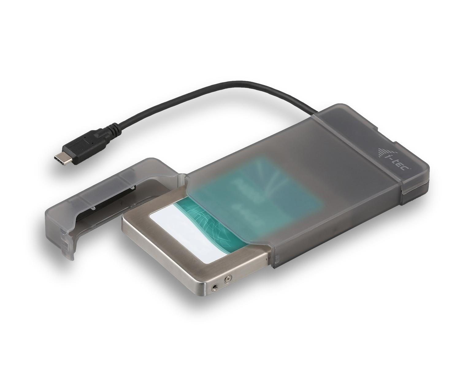 i-tec MySafe USB-C 3.1 Gen. 2 Easy Gehäuse für 2.5' SATA Festplatten