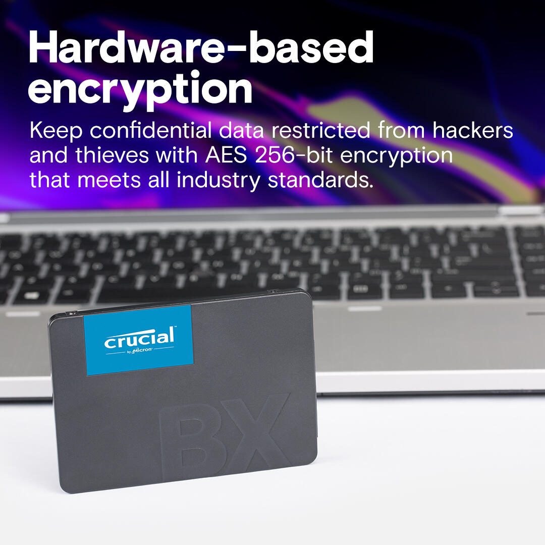 Crucial BX500 SATA SSD - 4 TB