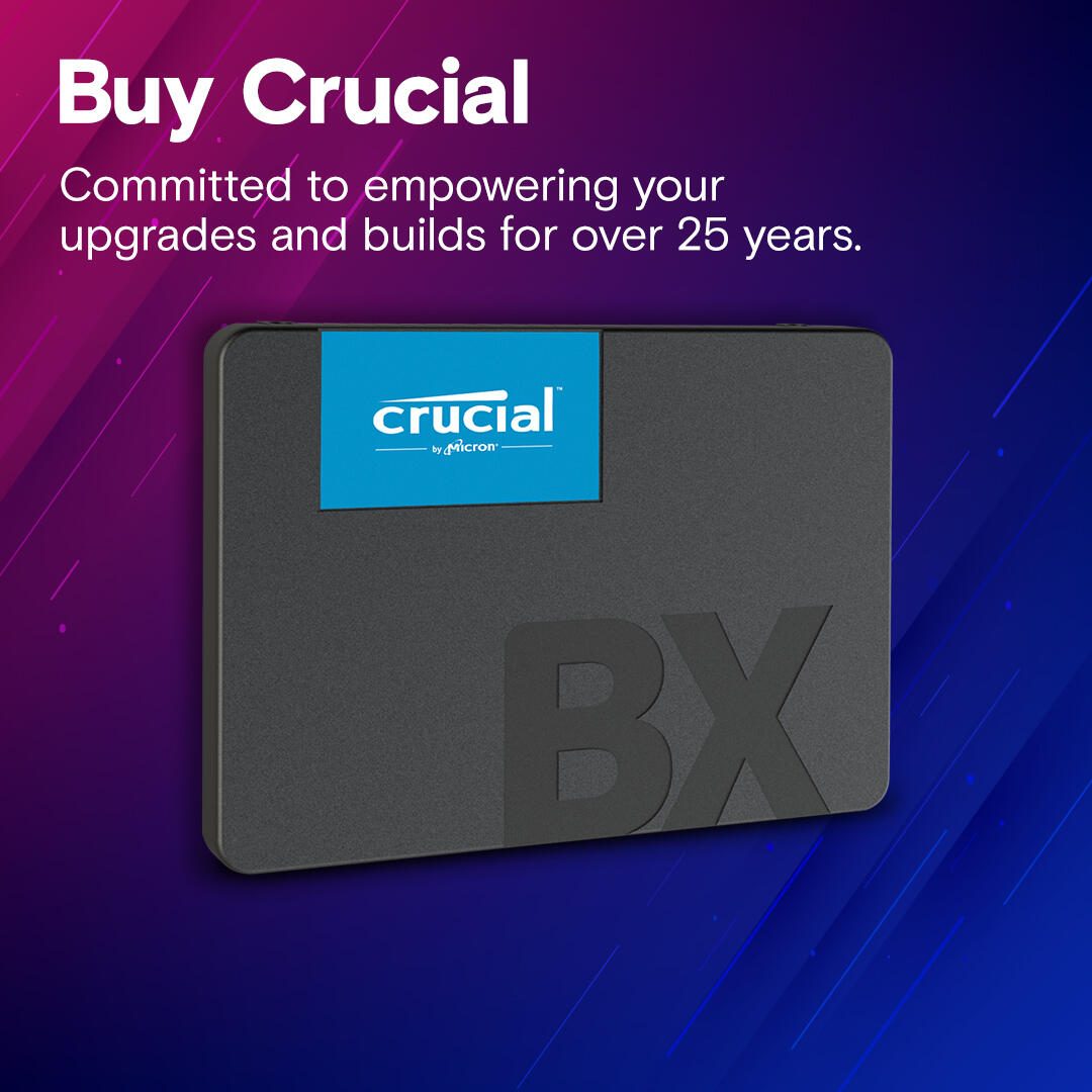 Crucial BX500 SATA SSD - 4 TB