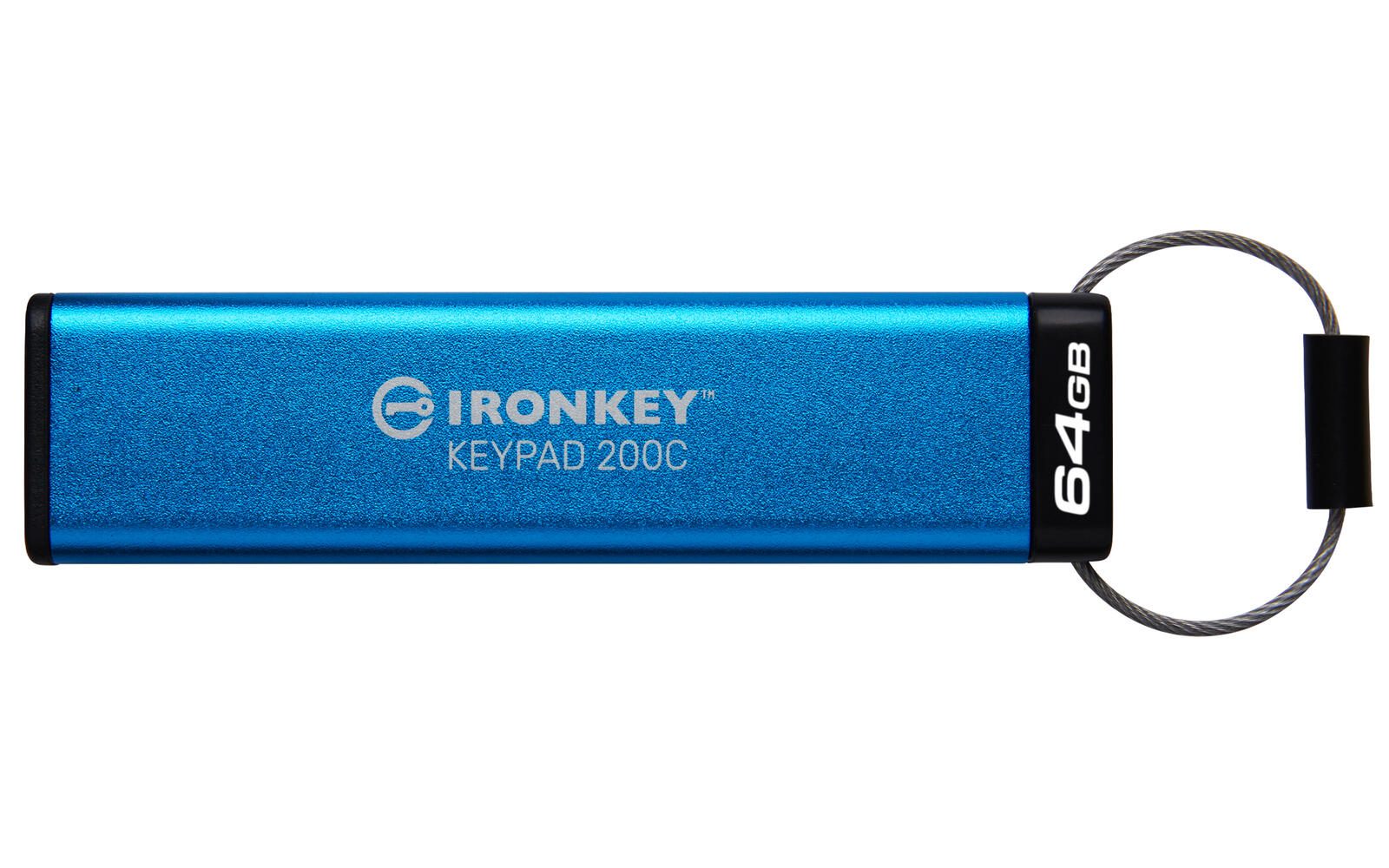 Kingston IronKey Keypad 200C - USB-Stick - 64 GB