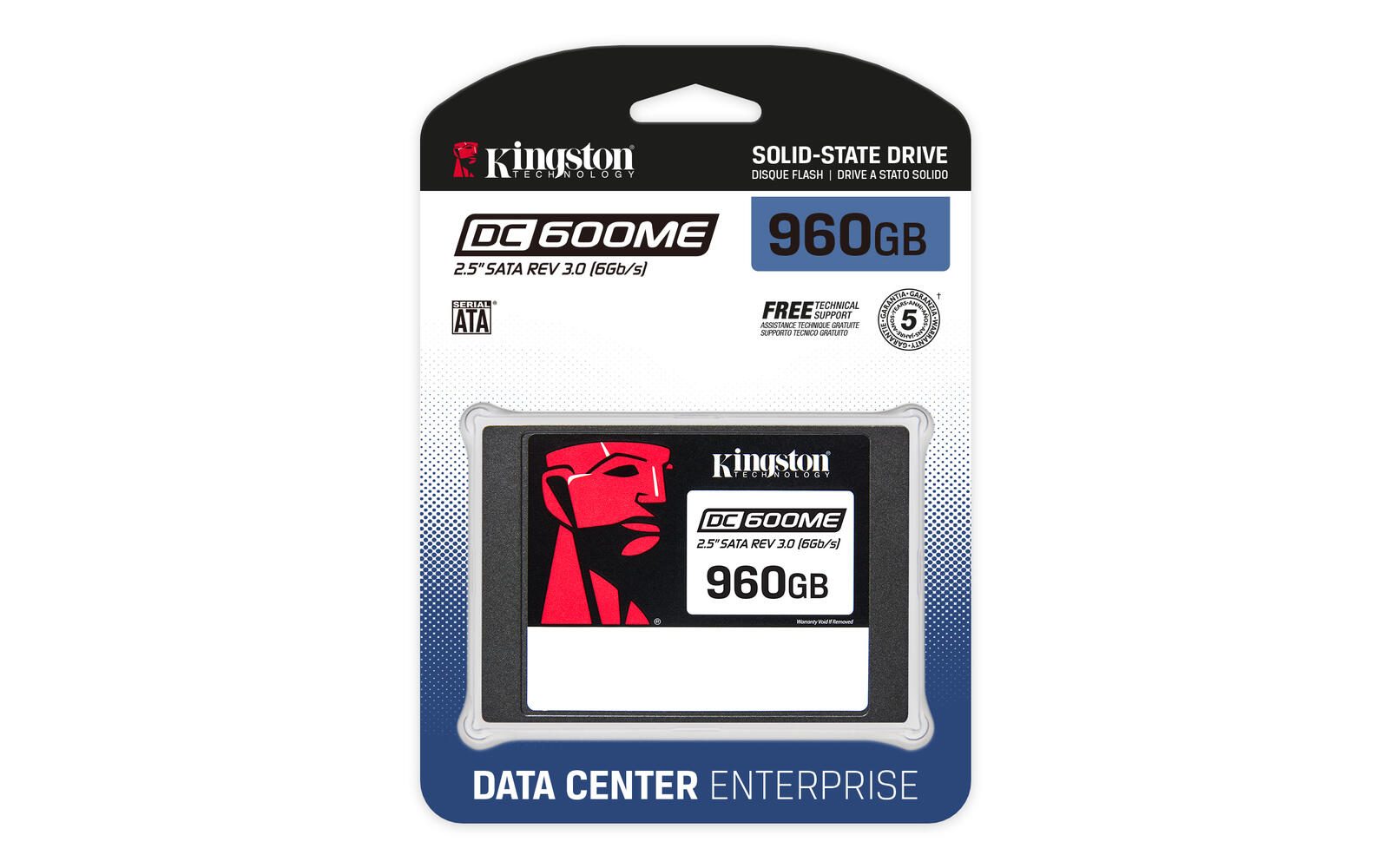 Kingston DC600ME 2,5' Enterprise SATA SSD - 960 GB