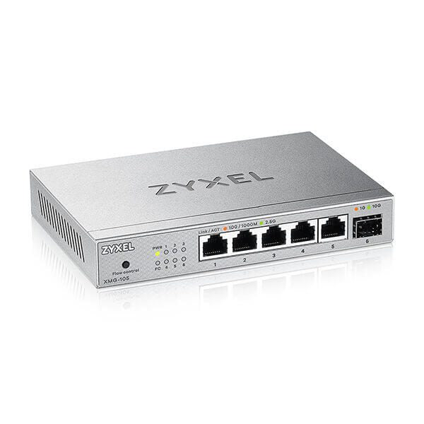 Zyxel XMG-105 5 Ports 10/2,5G MultiGig Switch unmanaged