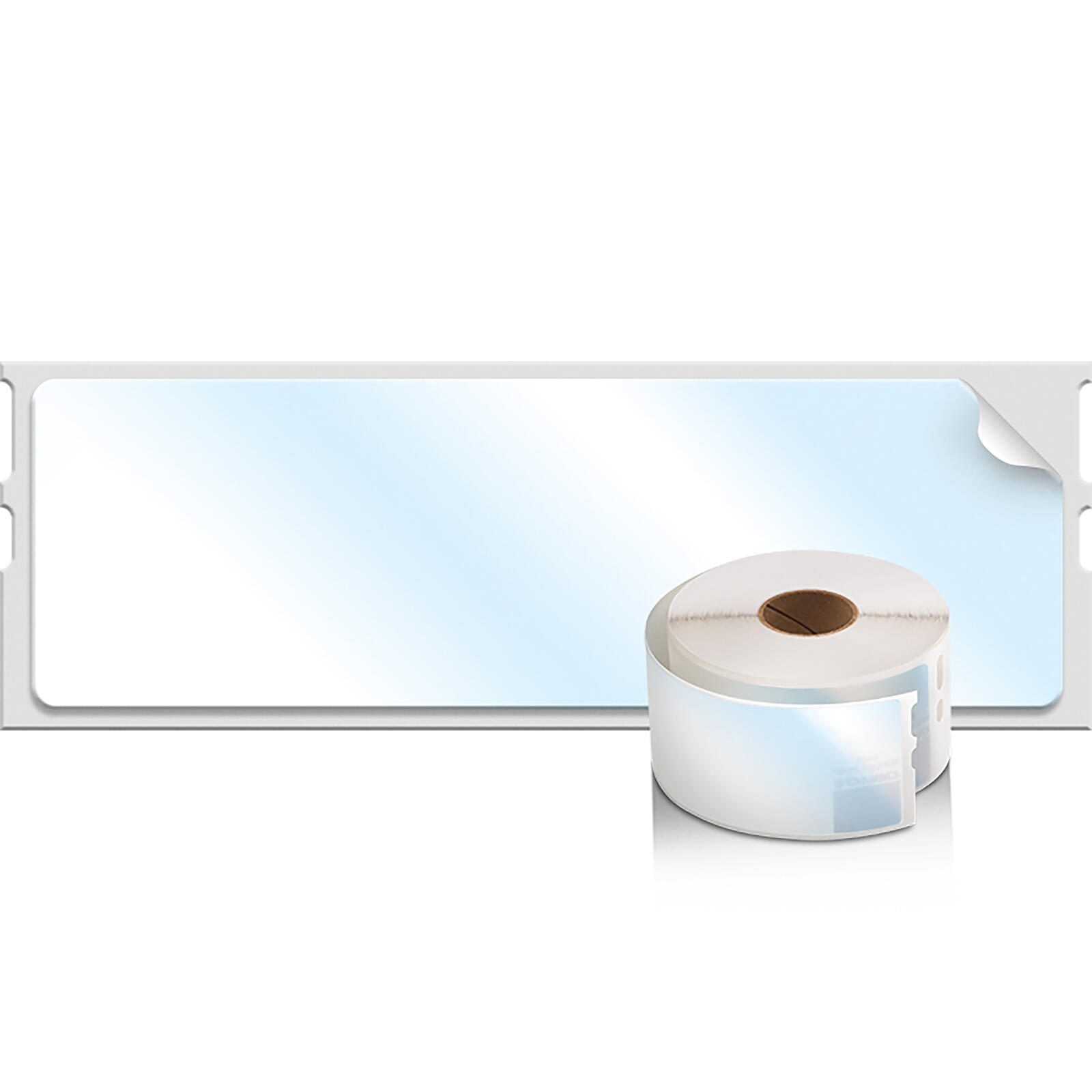 DYMO® Original Etikett für LabelWriter™, Adressen - transparent - Kunststoff, permanent haftend, 1 x 260 Etiketten