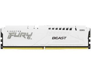 Kingston FURY™ Beast DDR5 Speicher 32GB 5200MT/s CL40 DIMM Weiß XMP