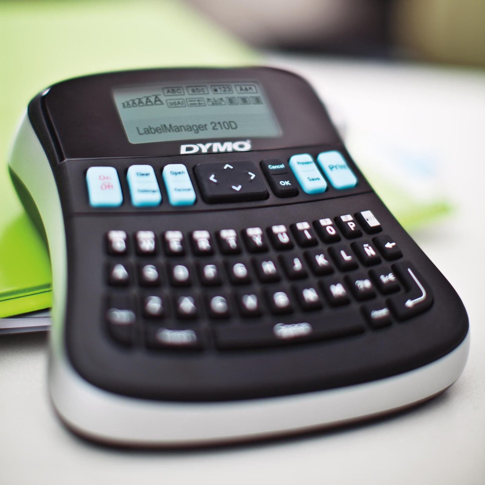 DYMO® LabelManager™ 210D+ / Beschriftungsgerät - QWERTZ-Tastatur