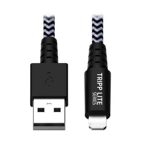 Eaton Tripp Lite Series Heavy-Duty USB-A zu Lightning Sync/Ladekabel, MFi-zertifiziert- Stecker/Stecker, USB 2.0, 10 ft.