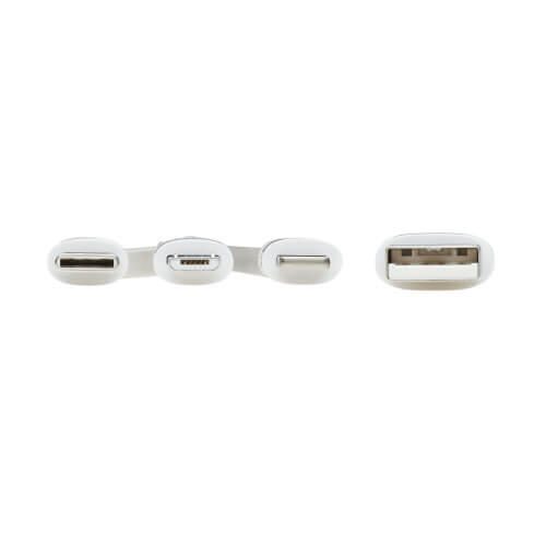 Eaton Tripp Lite Series Safe-IT Aufladekabel USB-A zu Lightning/ Mikro USB-B/ USB-C (1.2m)