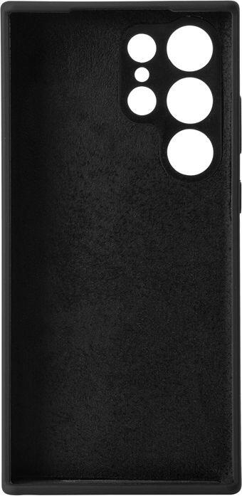eSTUFF Samsung Galaxy S23 Ultra MADRID Silicone Cover - Black
