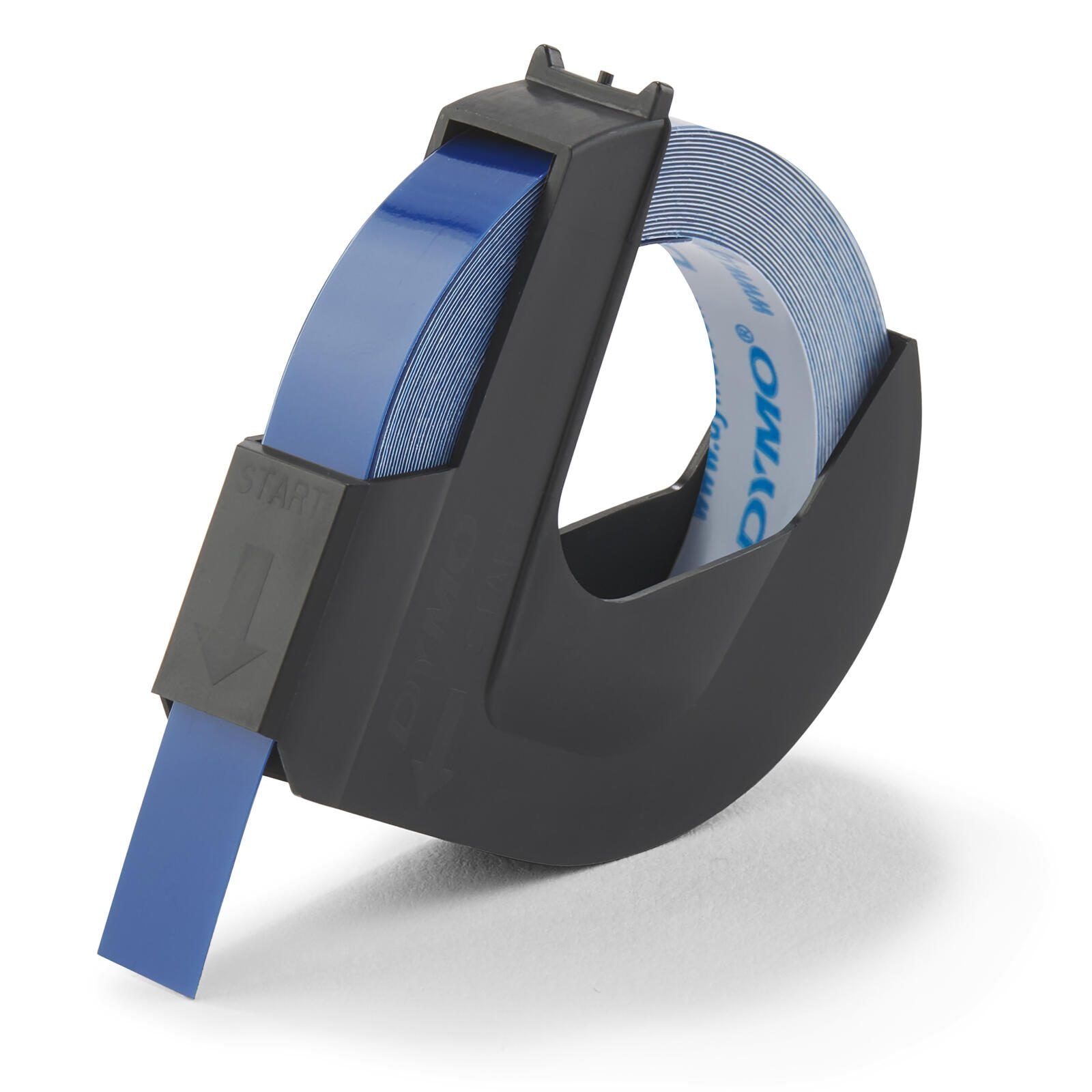 DYMO® Original Prägeband für OMEGA und JUNIOR, Plastik - glänzend blau