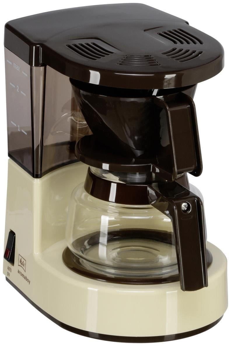Melitta Aromaboy Filterkaffeemaschine - Beige/Braun