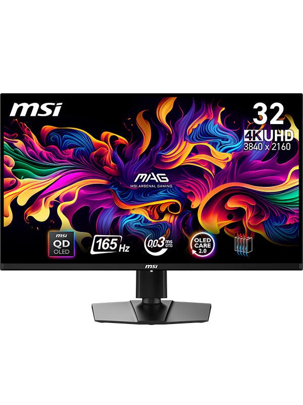 MSI MAG 321UPDE QD-OLED Gaming-Monitor 32' (81,3cm)