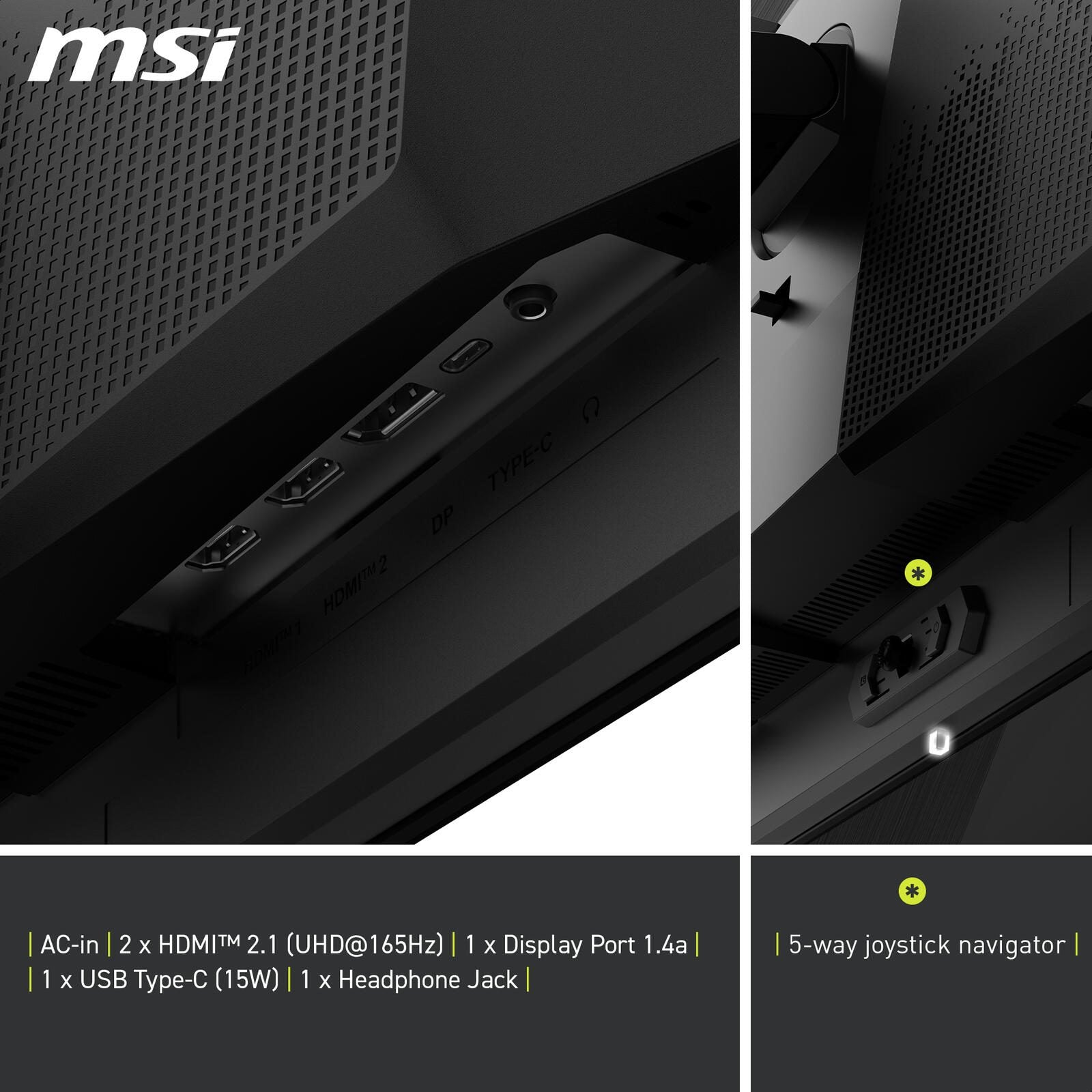 MSI MAG 321UPDE QD-OLED Gaming-Monitor 32' (81,3cm)