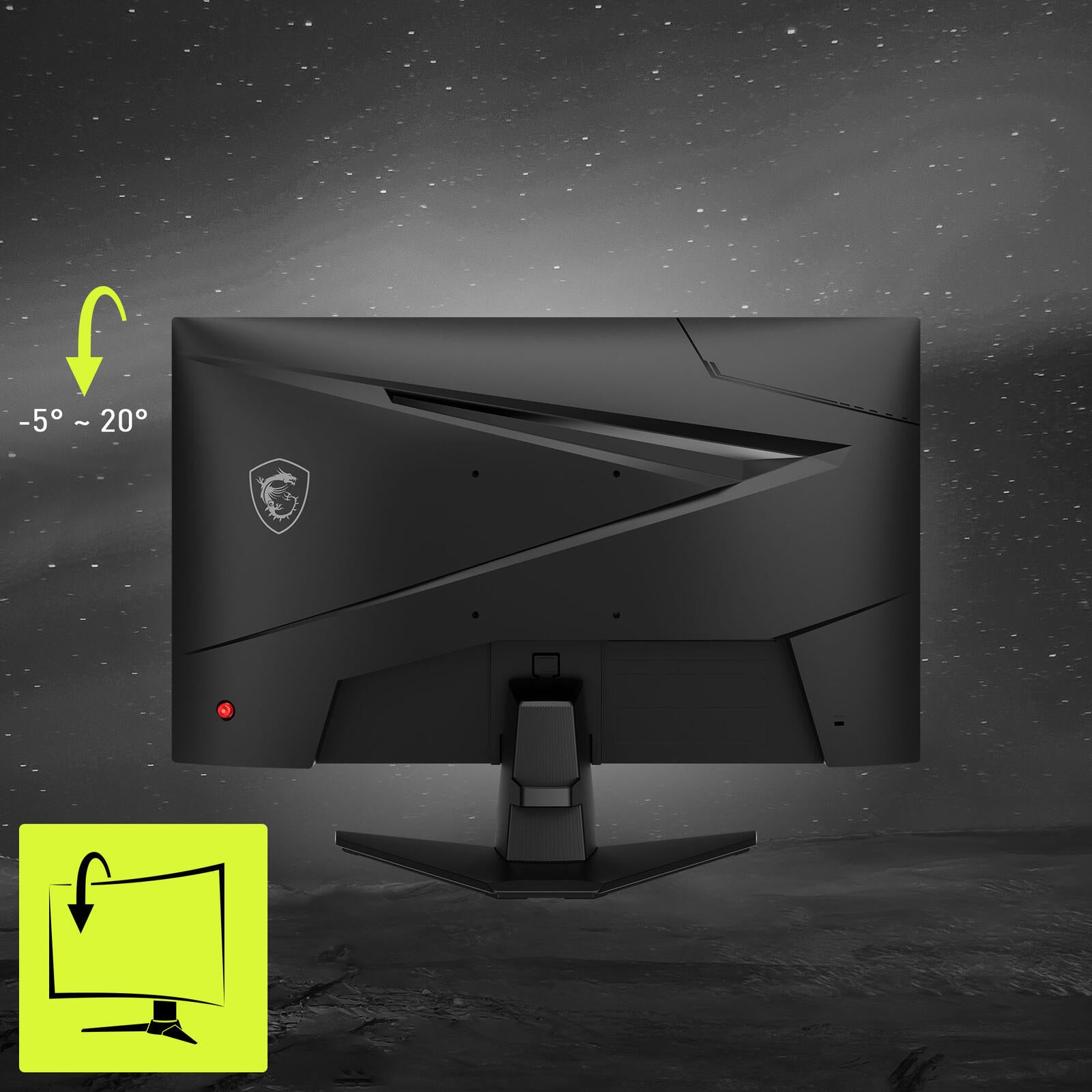 MSI MAG 244F Full HD Gaming Display 60,45 cm (23,8')