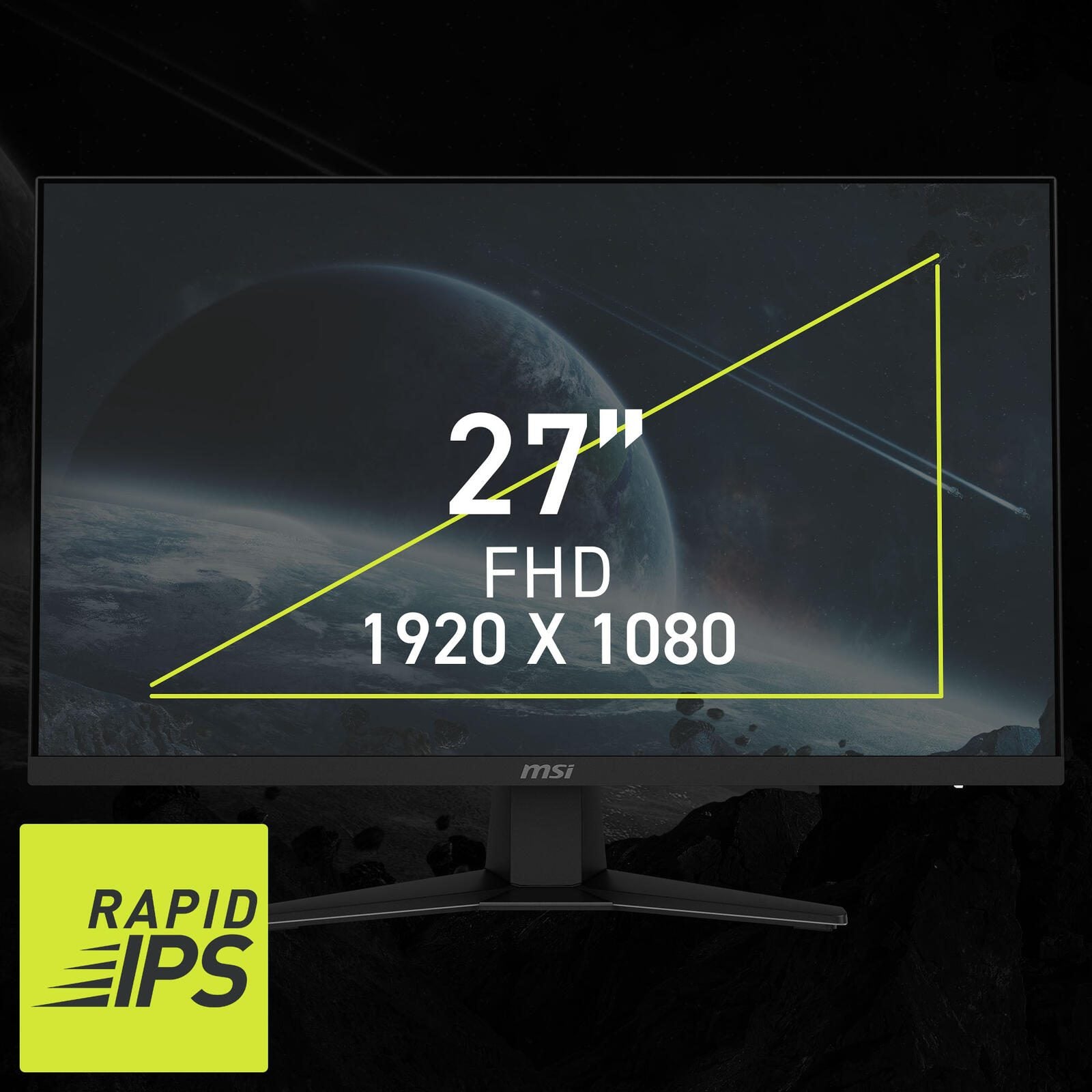 MSI MAG 274FDE Rapid IPS FHD Gaming Display 68,6 cm (27')