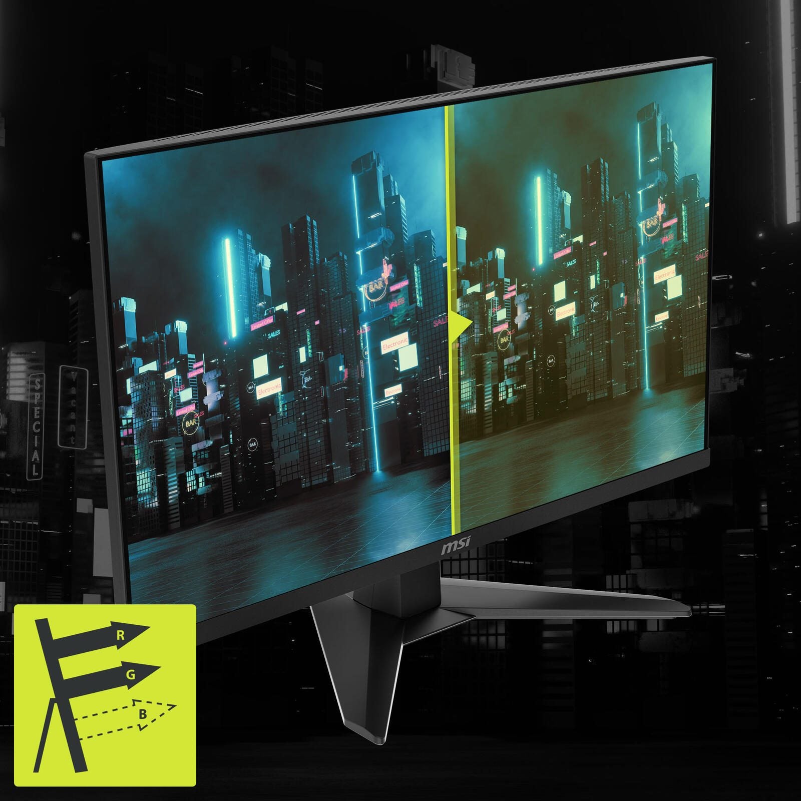 MSI MAG 274FDE Rapid IPS FHD Gaming Display 68,6 cm (27')