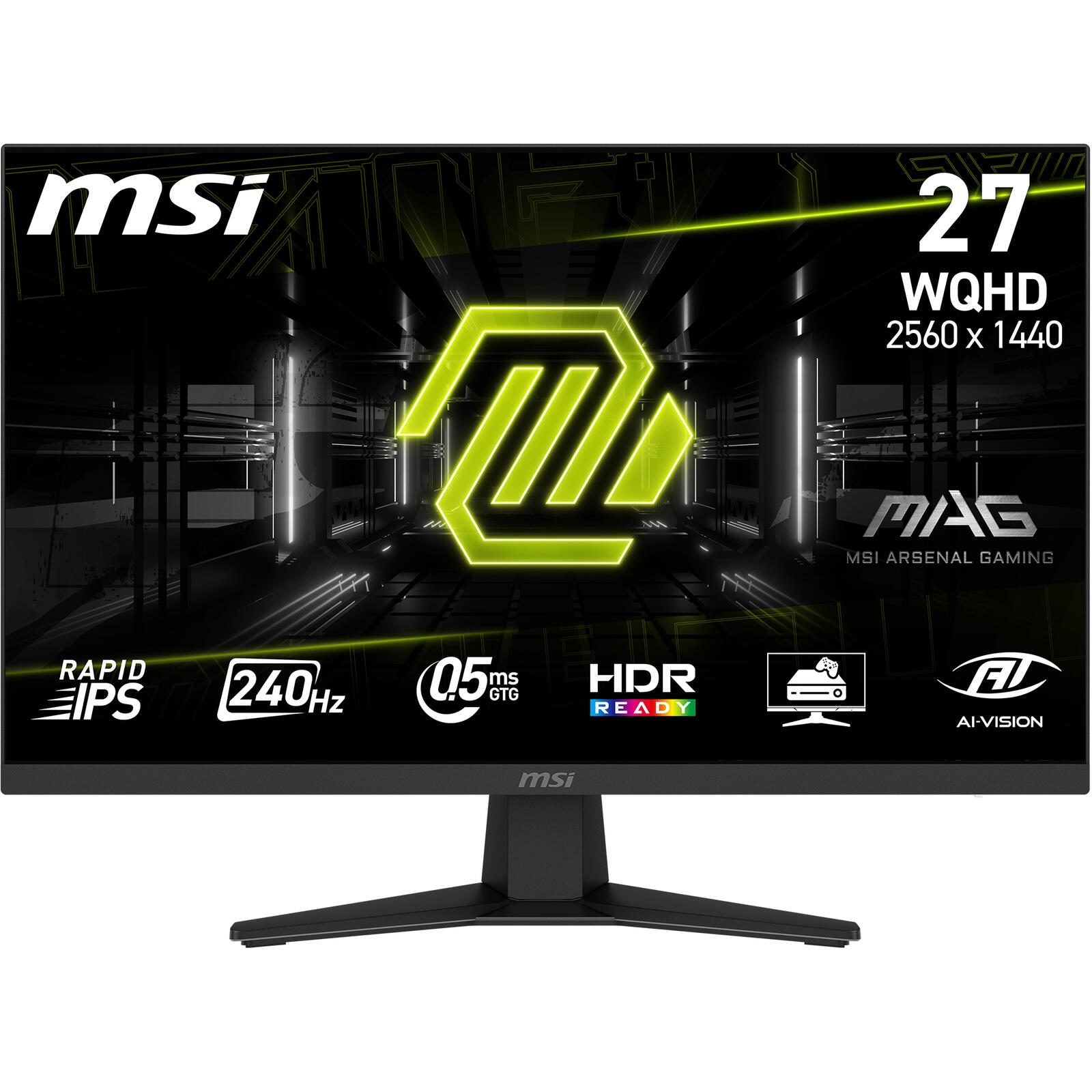 MSI MAG 274QFDE X24 Rapid IPS WQHD Gaming Display 68,6 cm (27')