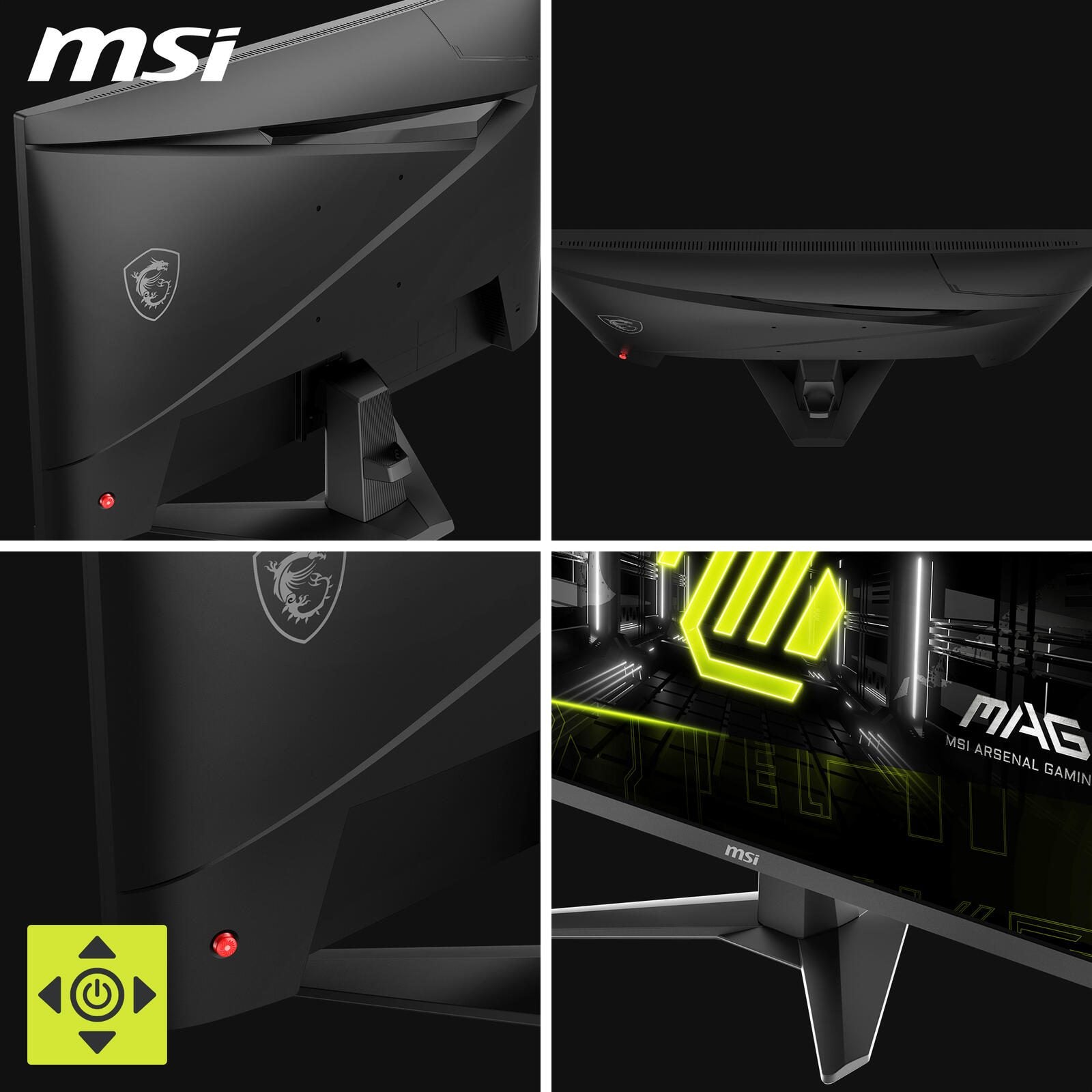 MSI MAG 274QFDE X24 Rapid IPS WQHD Gaming Display 68,6 cm (27')