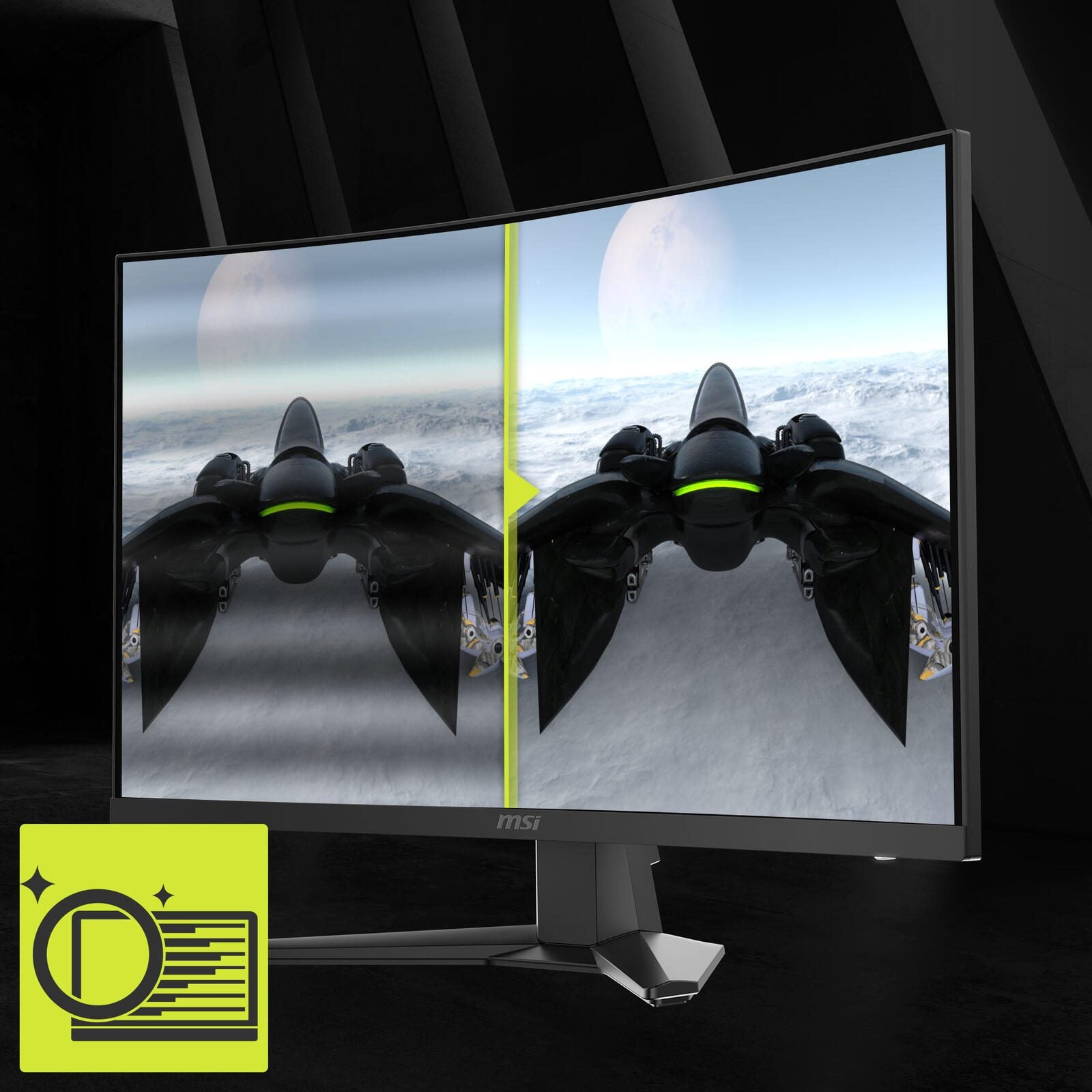 MSI MAG 275CQFDE E18 Rapid VA WQHD Gaming Display 68,6 cm (27')