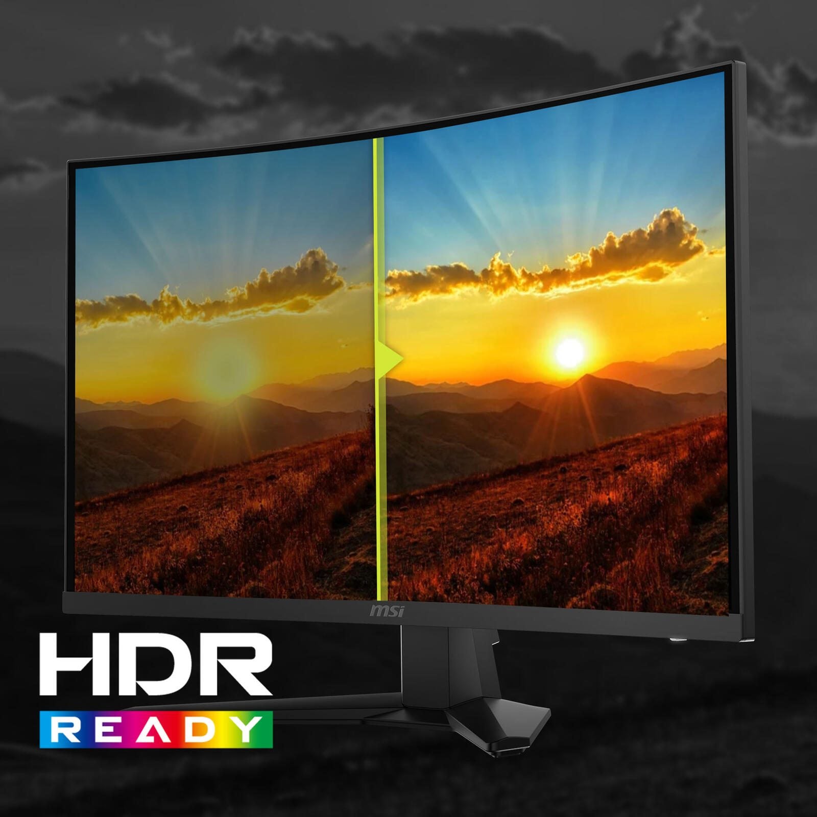 MSI MAG 275CQFDE E18 Rapid VA WQHD Gaming Display 68,6 cm (27')