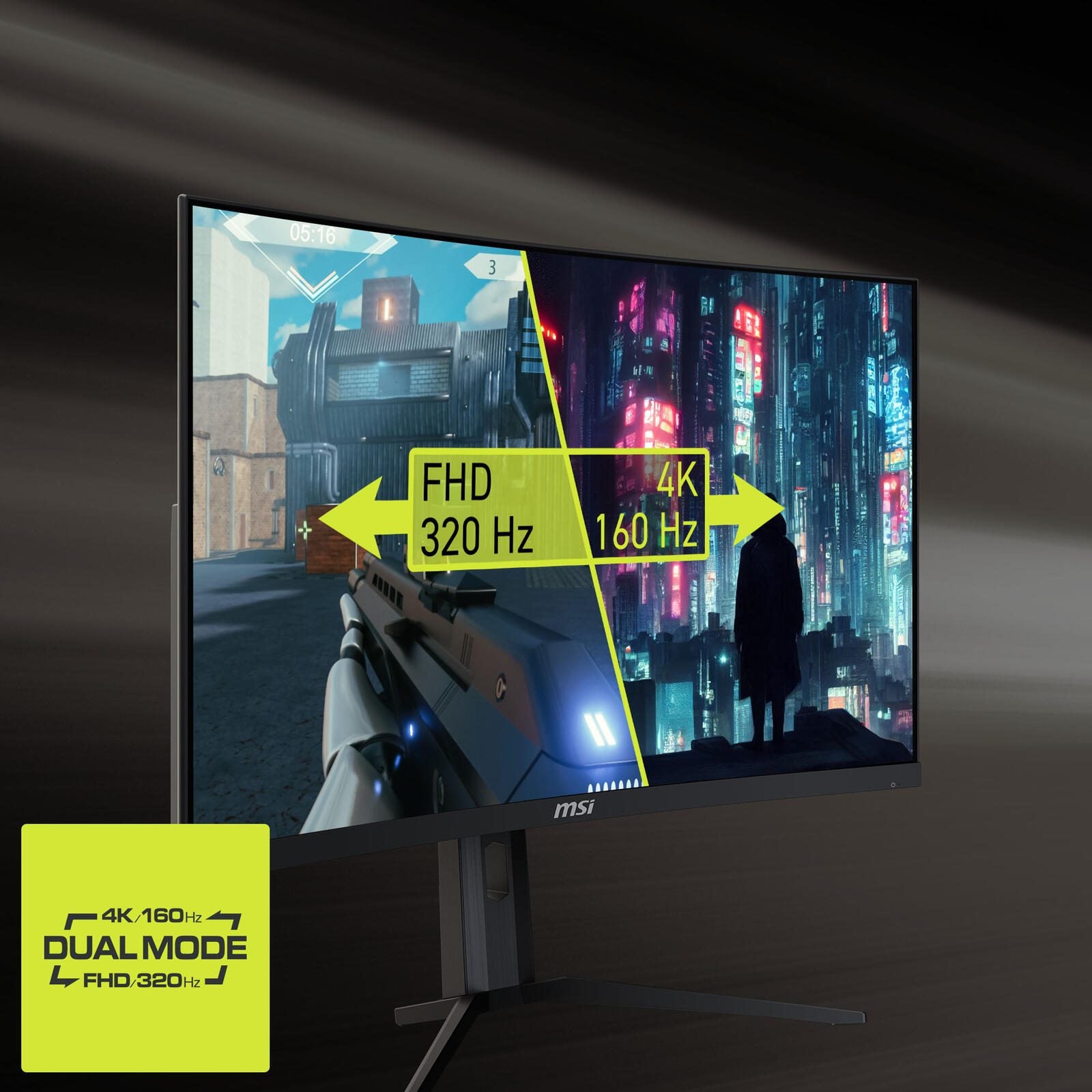 MSI MAG 321CUPDFDE 4K Ultra HD Curved Gaming Display 80 cm (31.5')
