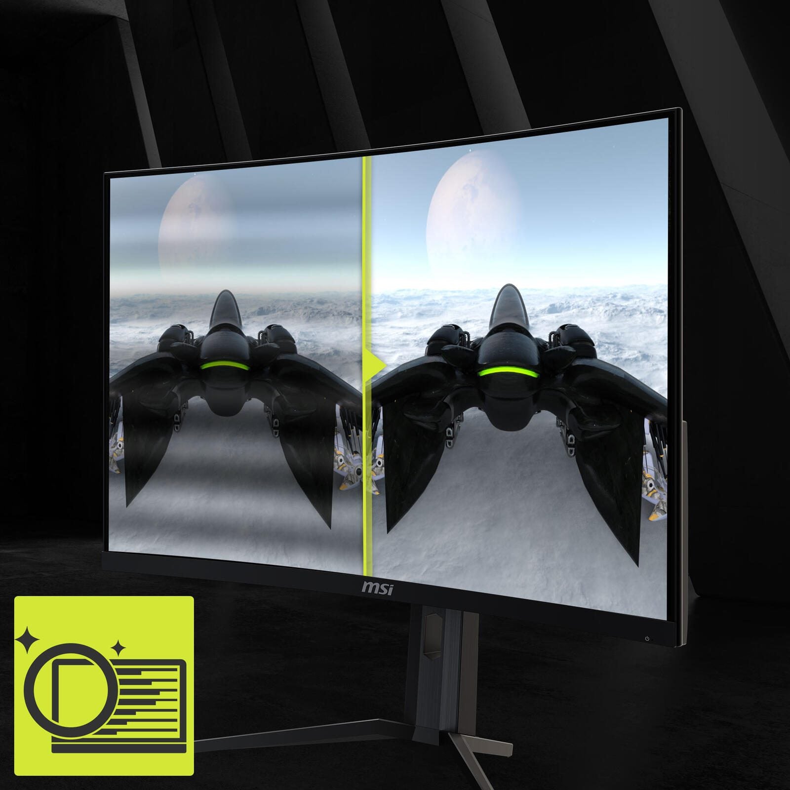 MSI MAG 321CUPDFDE 4K Ultra HD Curved Gaming Display 80 cm (31.5')