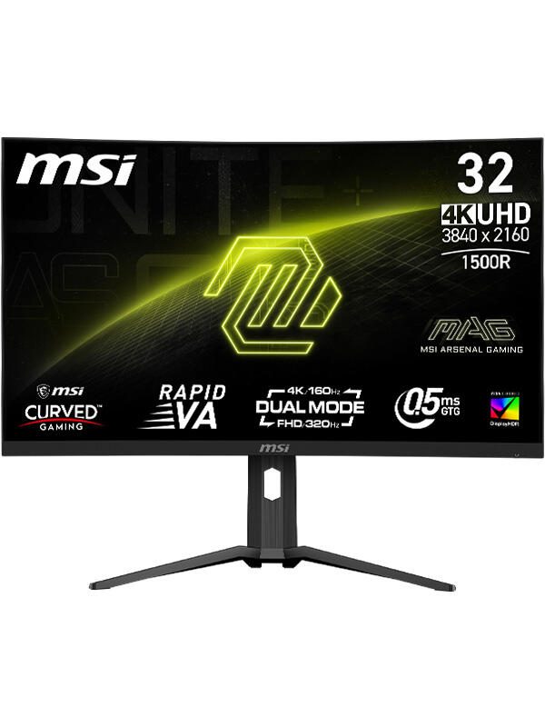 MSI MAG 321CUPDFDE 4K Ultra HD Curved Gaming Display 80 cm (31.5')