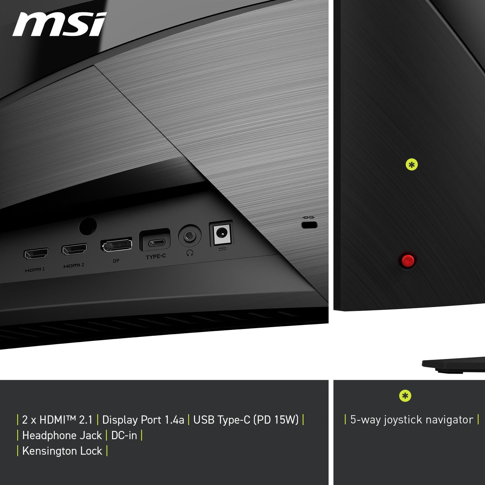 MSI MAG 321CUPDFDE 4K Ultra HD Curved Gaming Display 80 cm (31.5')