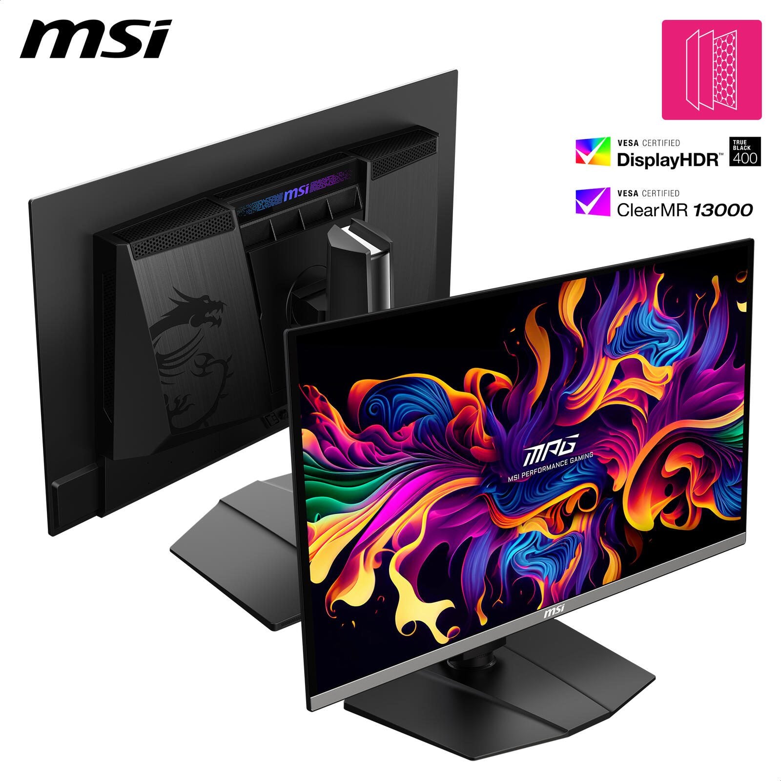 MSI MPG 272URXDE QD-OLED 4K Ultra HD Gaming Display 68,6 cm (27')