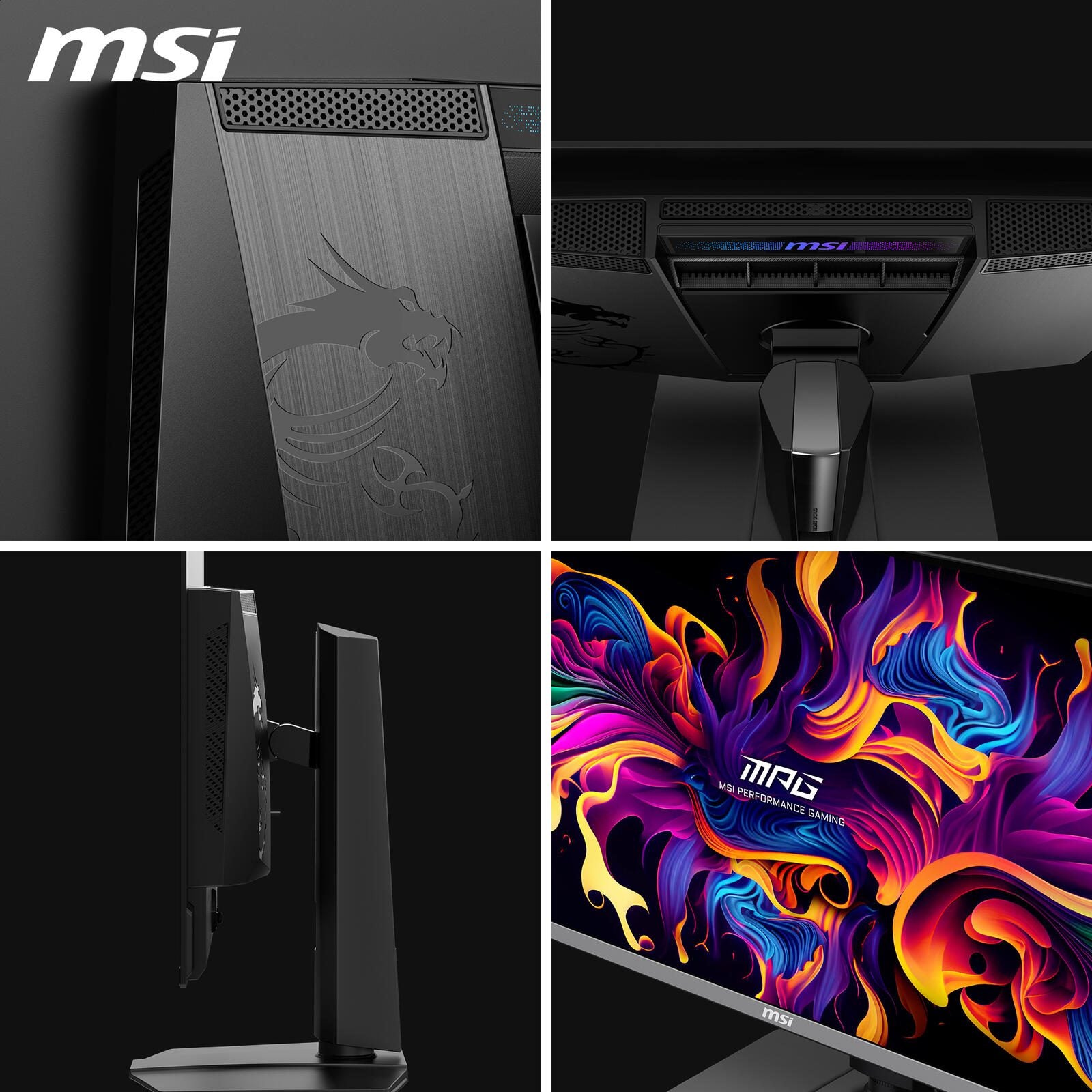 MSI MPG 272URXDE QD-OLED 4K Ultra HD Gaming Display 68,6 cm (27')
